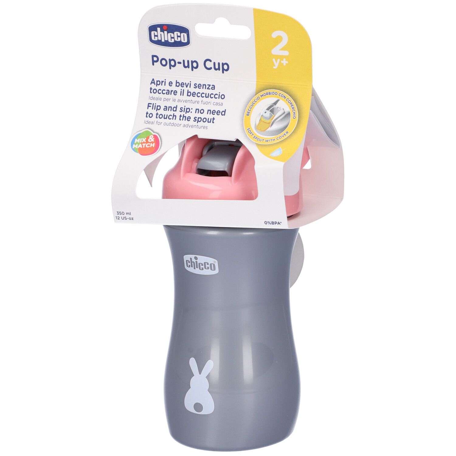 Chicco Pop Up Cup 2Y+ Rosa