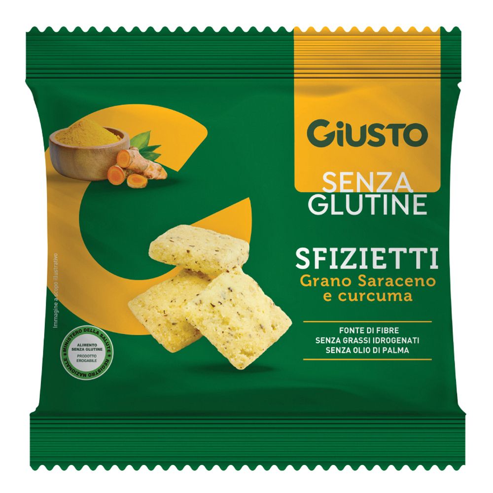 Giusto Senza Glutine Sfizietti Grano Saraceno 40 G