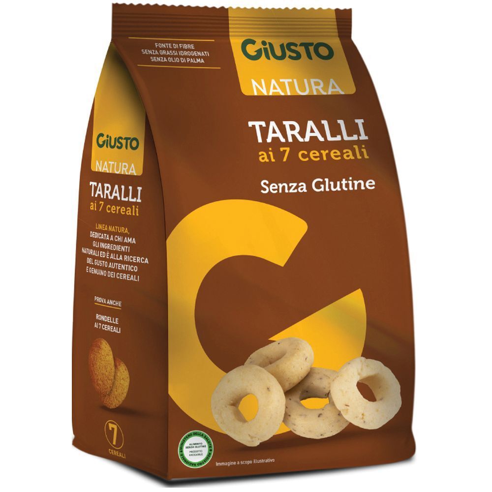 Giusto Senza Glutine Taralli 7 Cereali 175 G