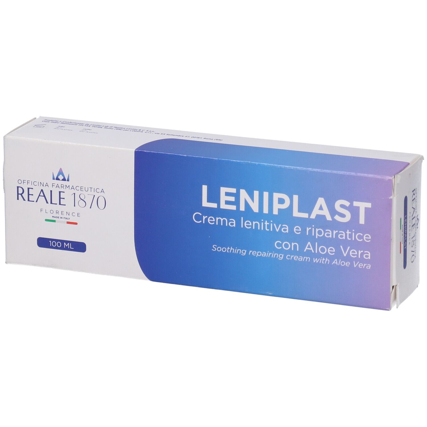 Reale 1870 Leniplast Crema 100 Ml