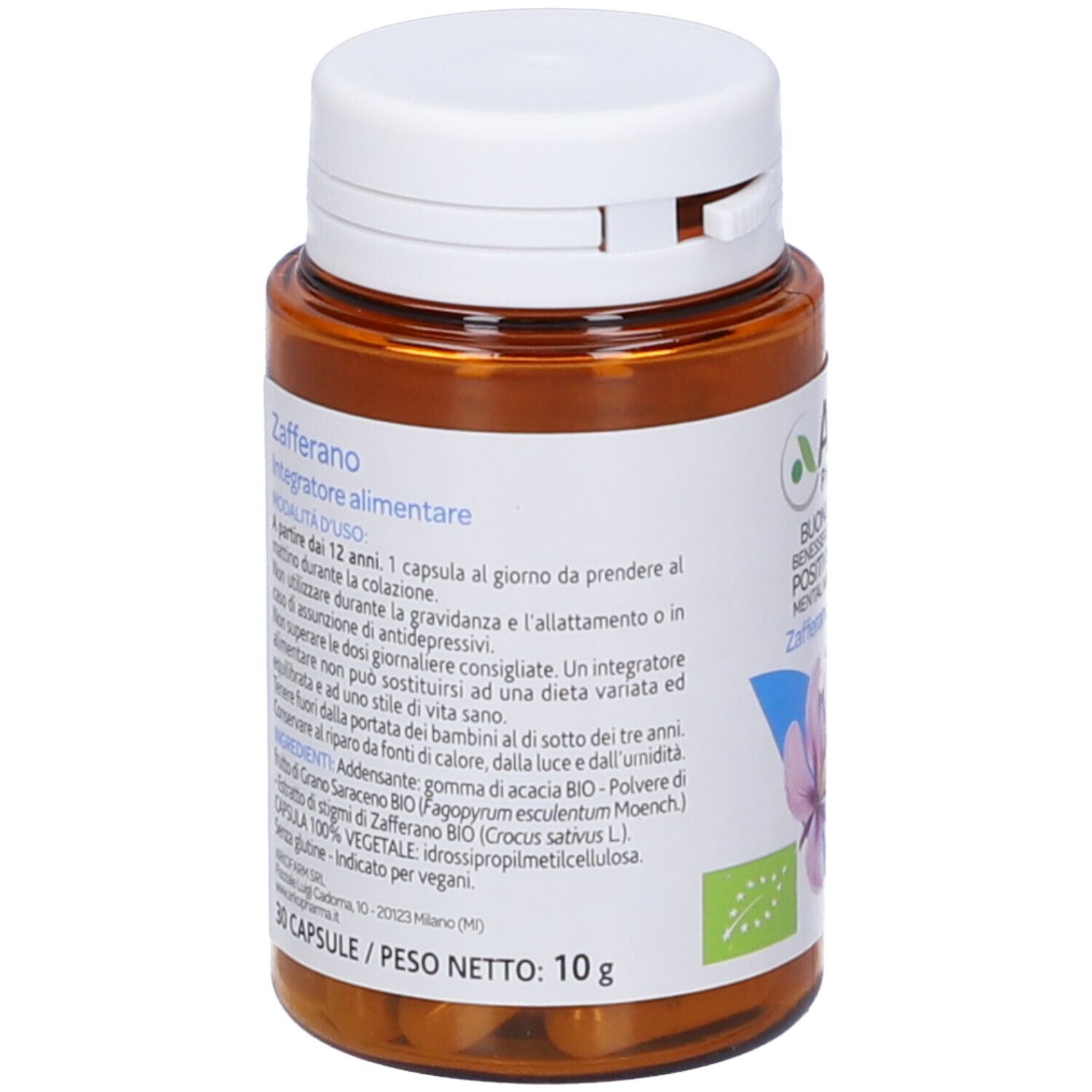 Arko Pharma Buonumore Benessere Mentale Zafferano