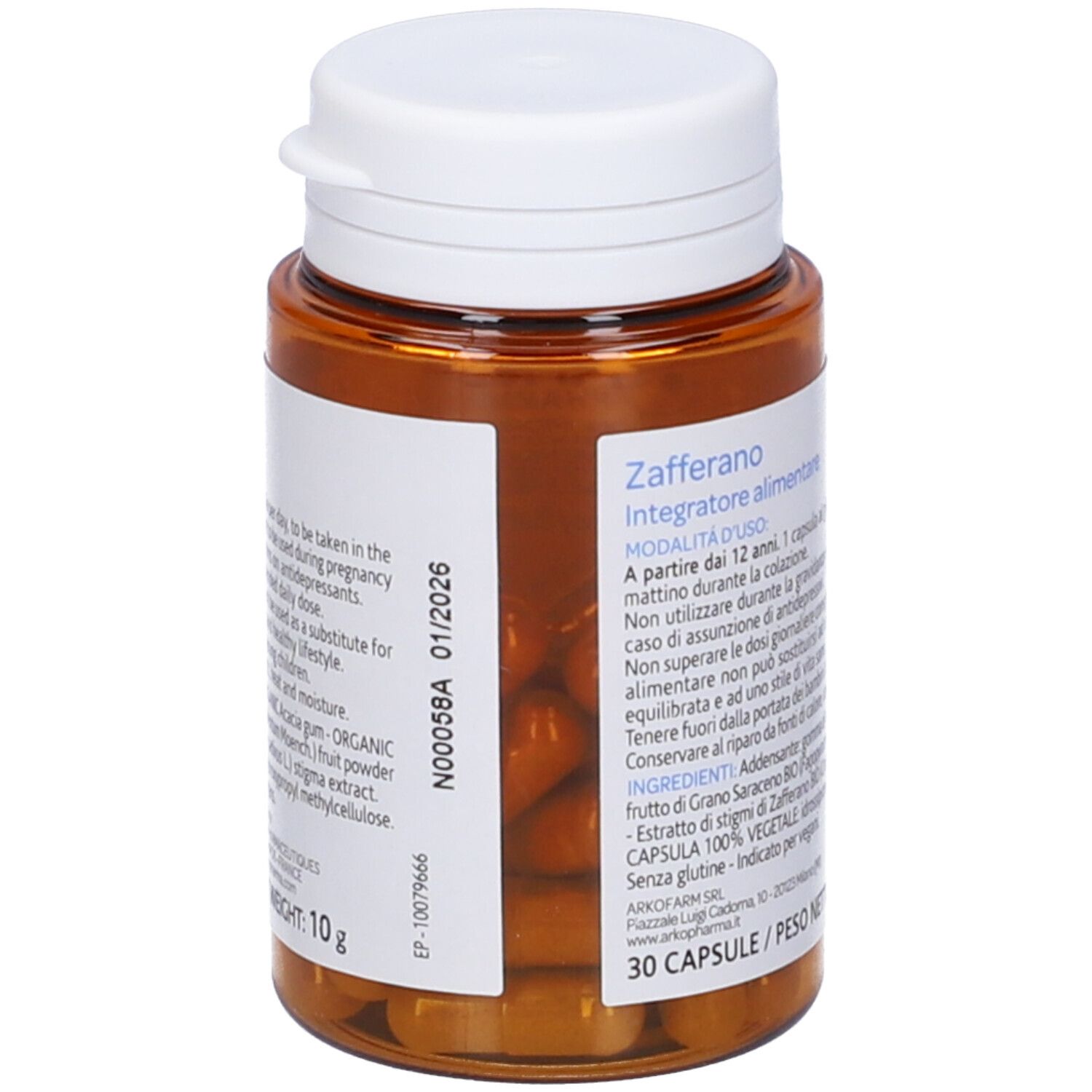 Arko Pharma Buonumore Benessere Mentale Zafferano