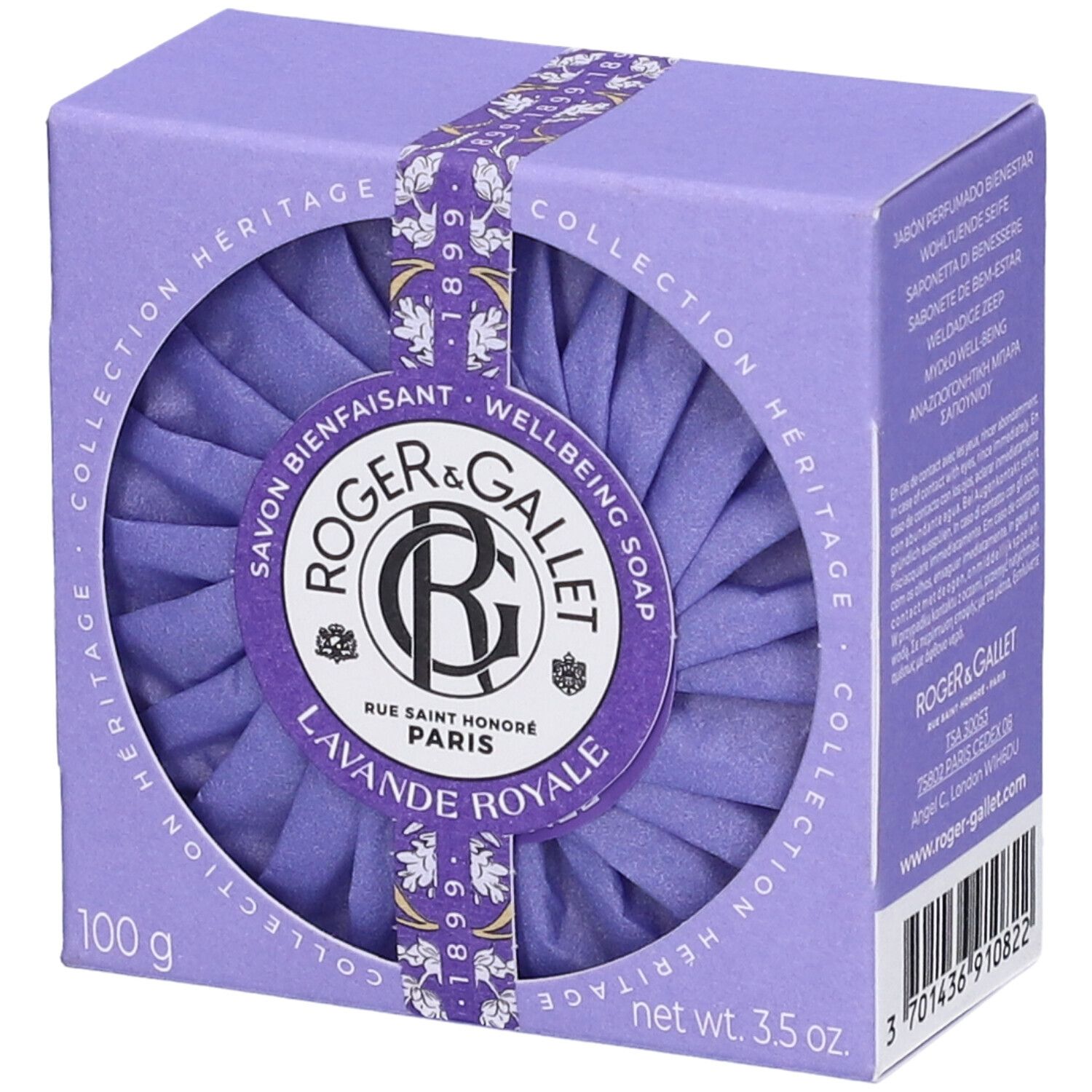 Roger & Gallet Saponetta di Benessere Lavande Royale