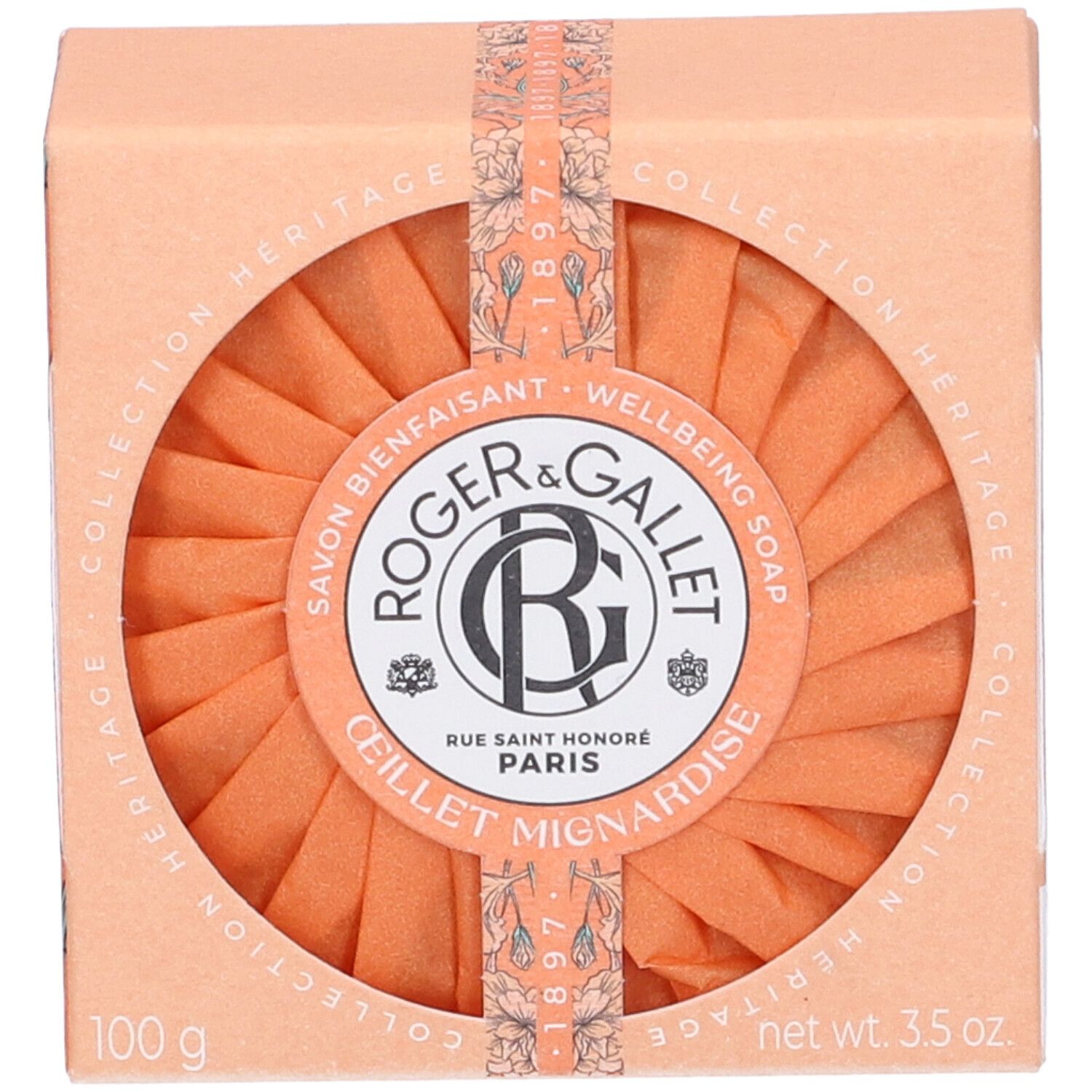 Roger & Gallet Saponetta di Benessere Œillet Mignardise