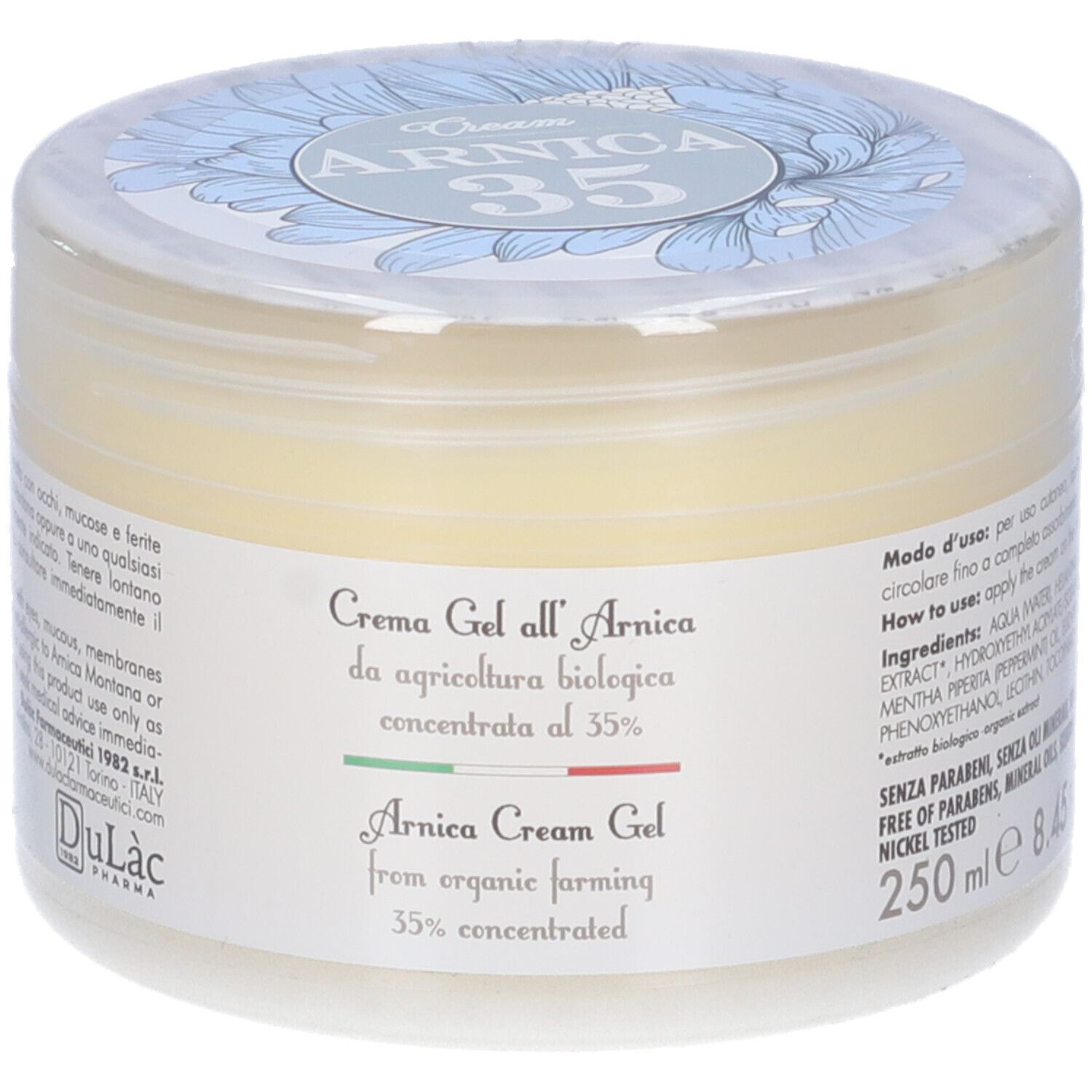 Dulac Crema Gel all´Arnica Concentrata 35%