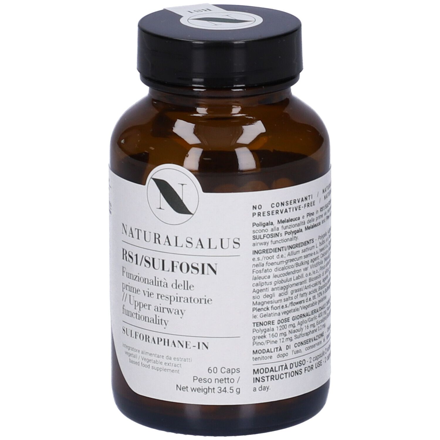 Rs1 Sulfosin 60 Capsule