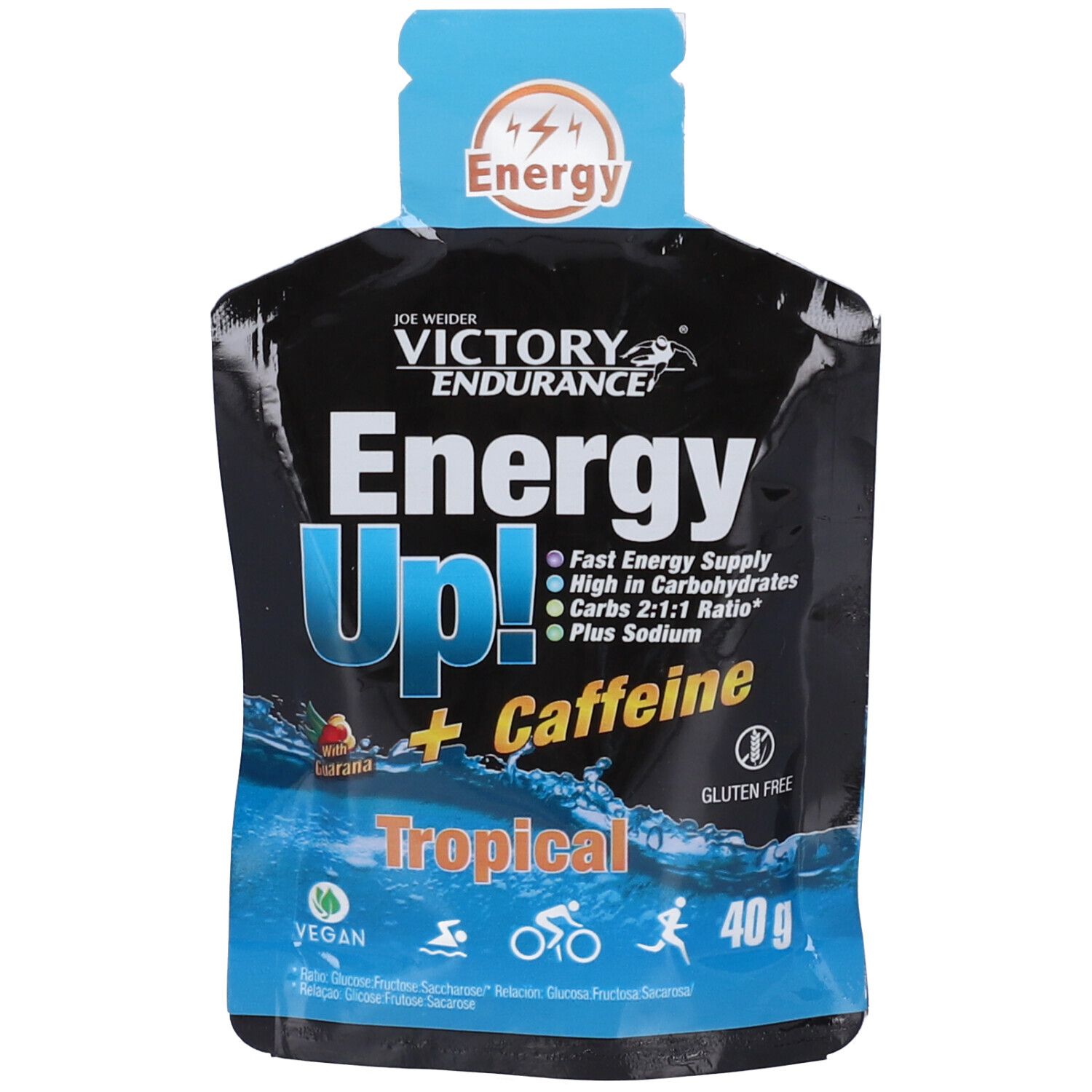 Victory Endurance Gel Energy Up + Caffeina Tropical