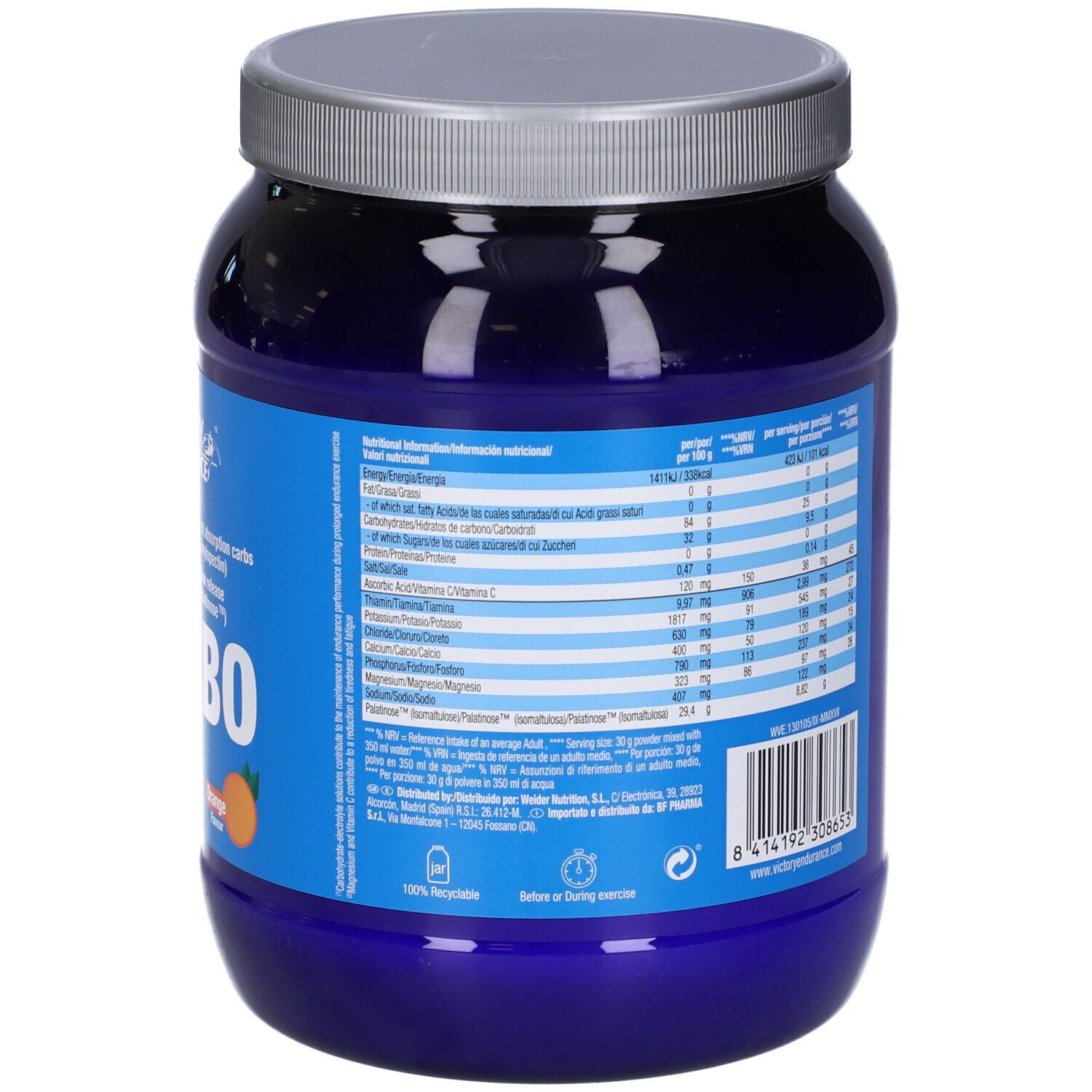 Victory Endurance Iso Carbo Arancia