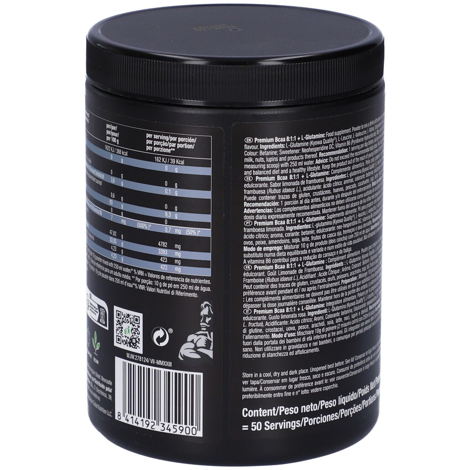 Weider BCAA 811 + L-Glutamine Pink lemonade