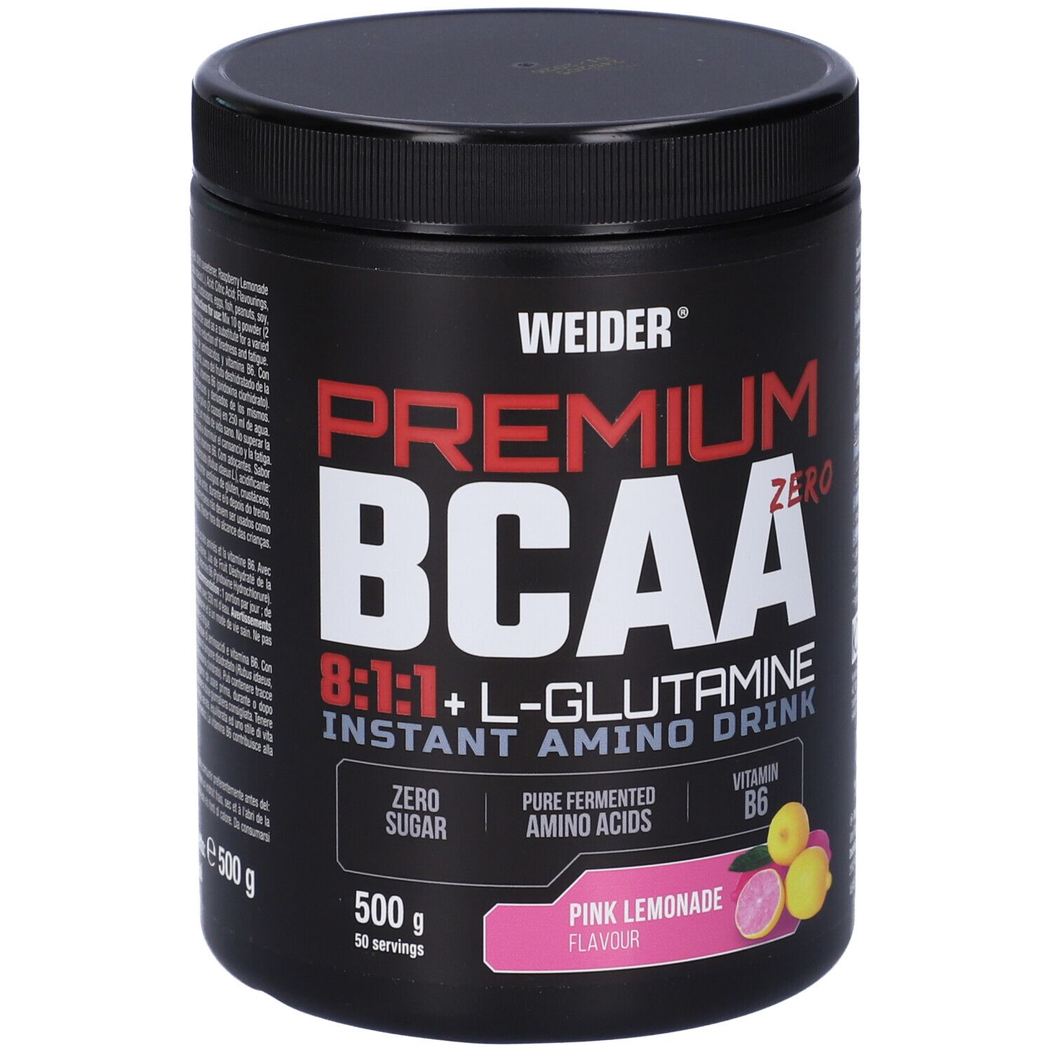 Weider BCAA 811 + L-Glutamine Pink lemonade