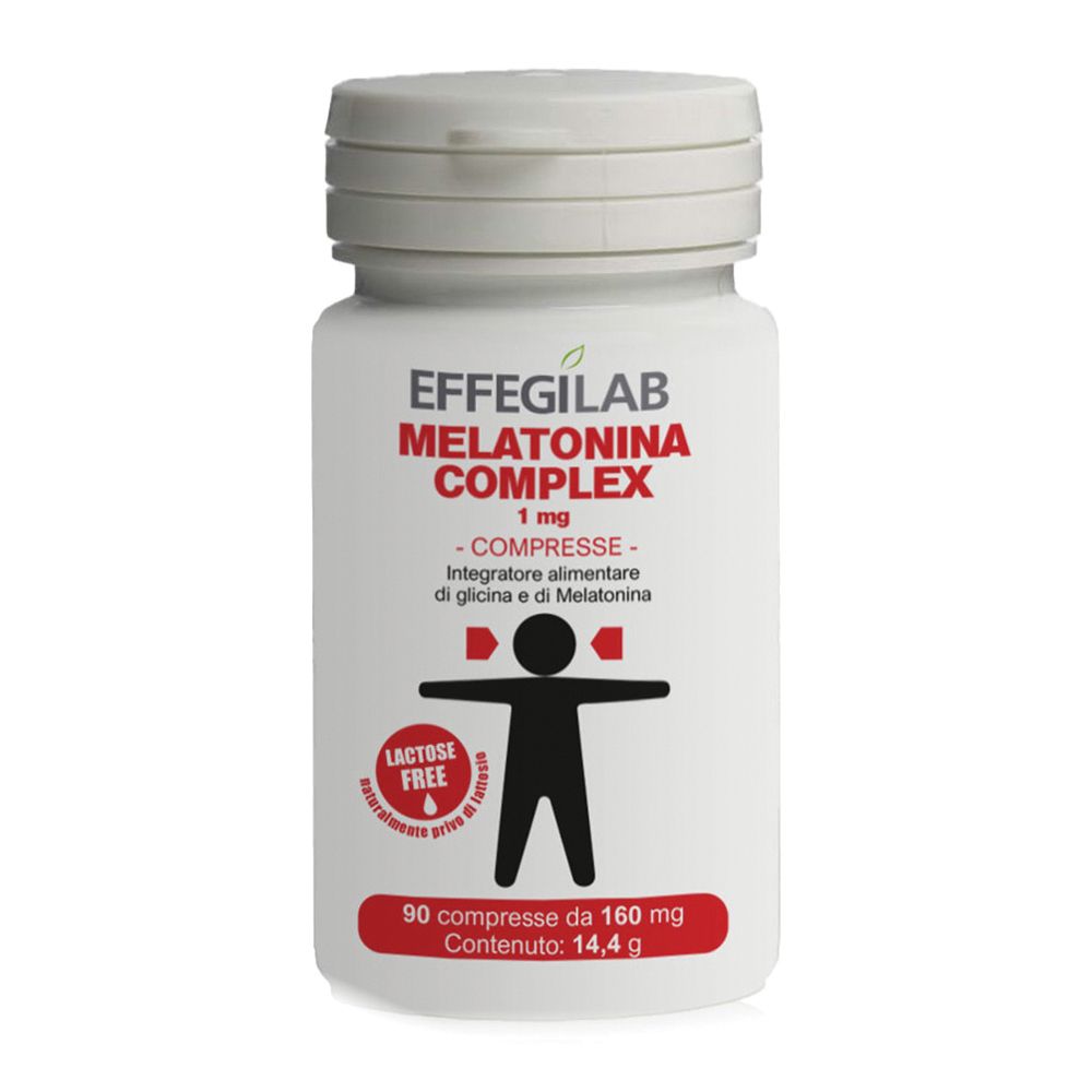 Melatonina Complex Senza Lattosio 1Mg 90 Compresse