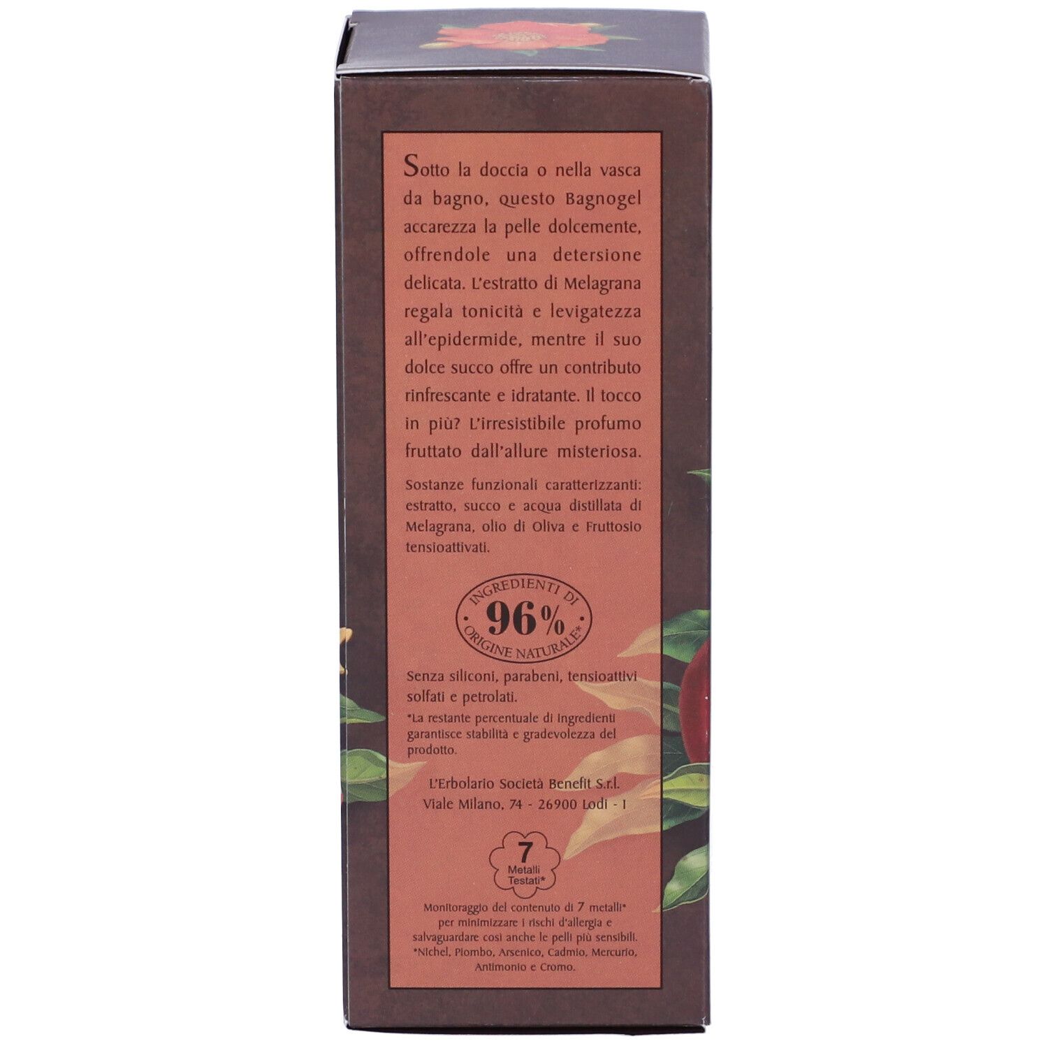 L`Erbolario Bagnogel Melograno