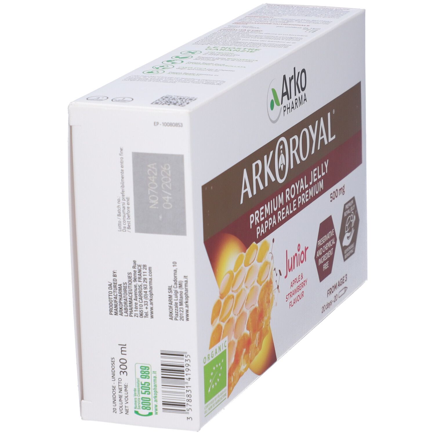 Arkoroyal® Royal Jelly 500 mg BIO Junior