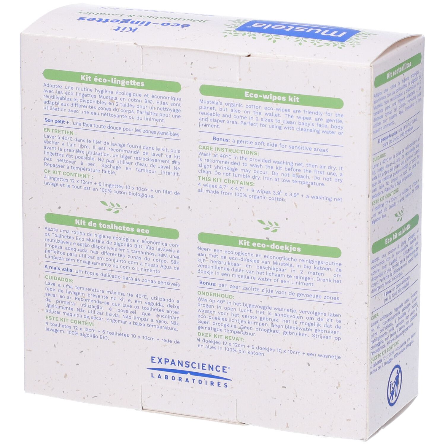 Mustela® Kit Salviette 10 pz