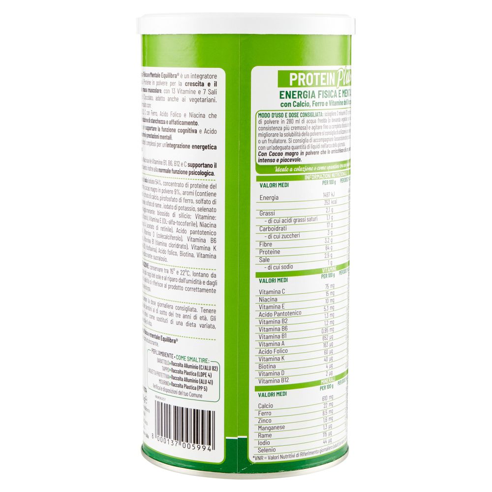 Equilibra® Protein Plus Cioccolato