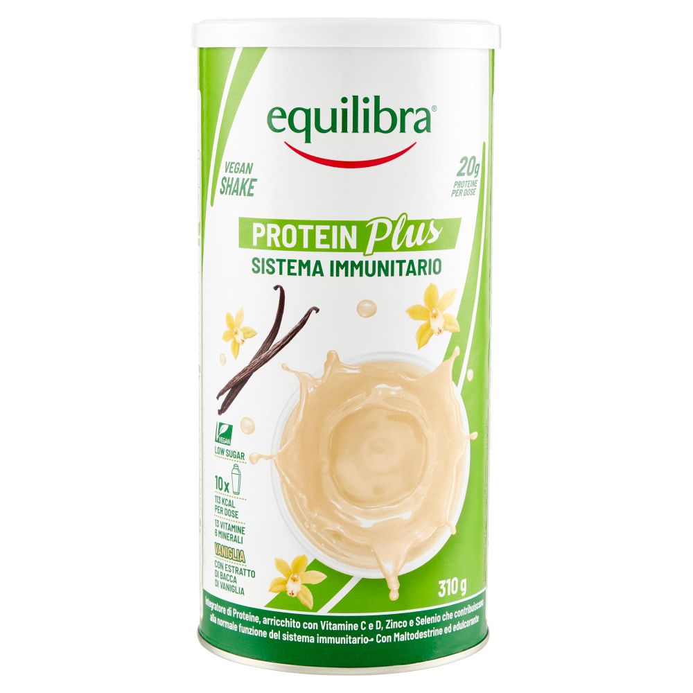Equilibra® Vegan Protein Plus Vaniglia