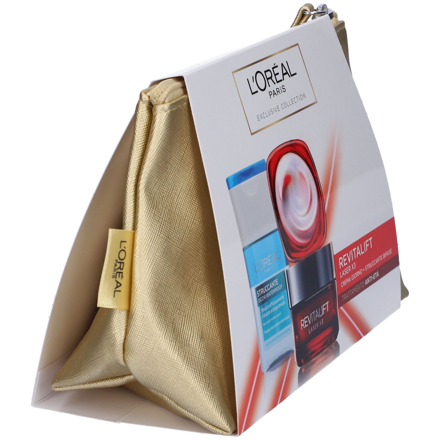 L´Oreal Paris Set Laser X3 Crema Giorno + Struccante Occhi Bifase