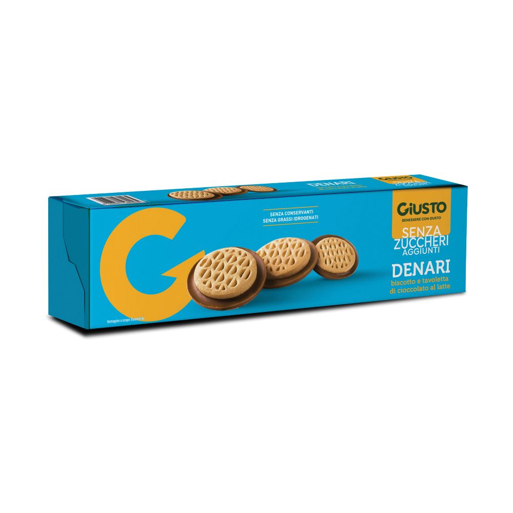 Giusto Senza Zucchero Denari 120 G