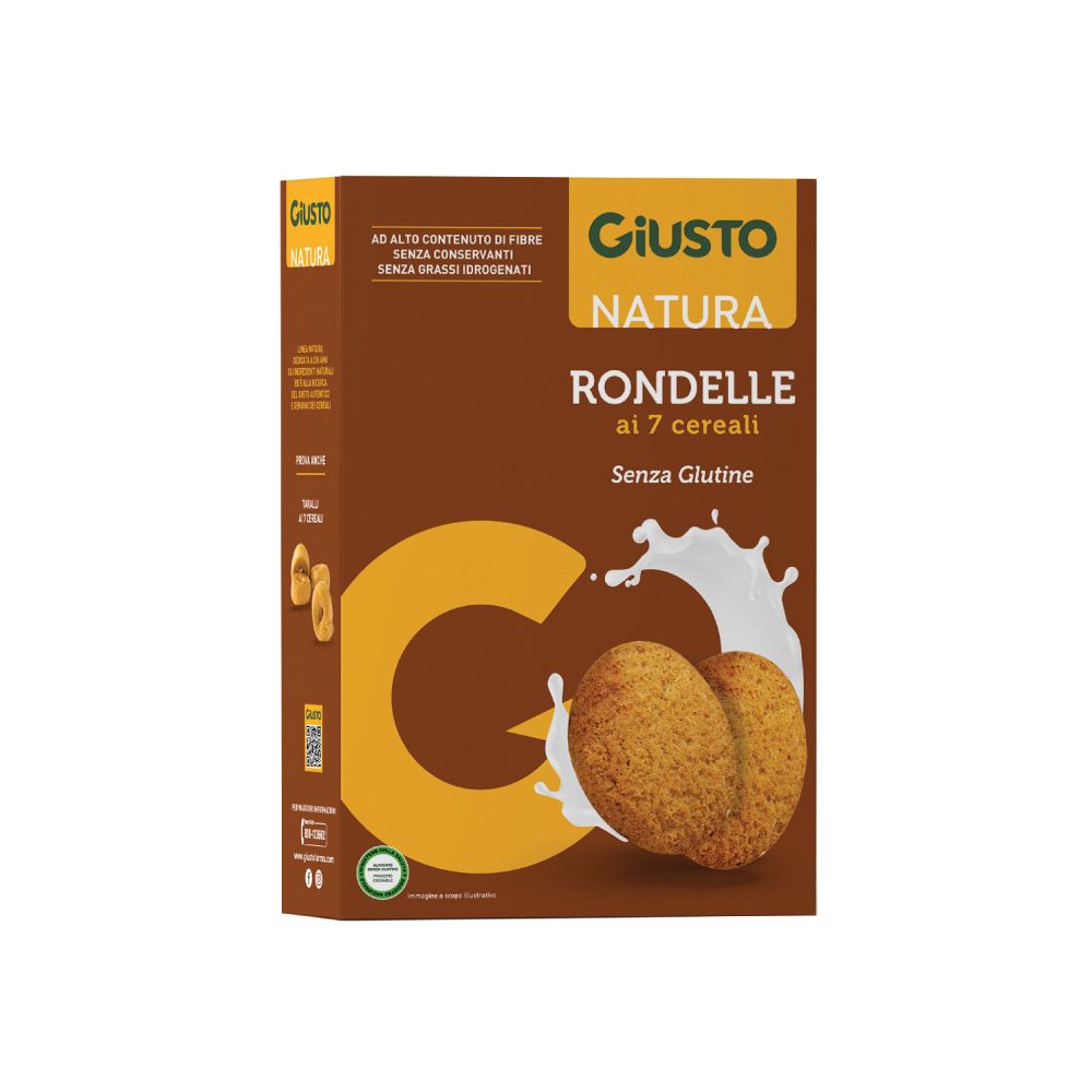 Giusto Natura Rondelle ai 7 Cereali Senza Glutine