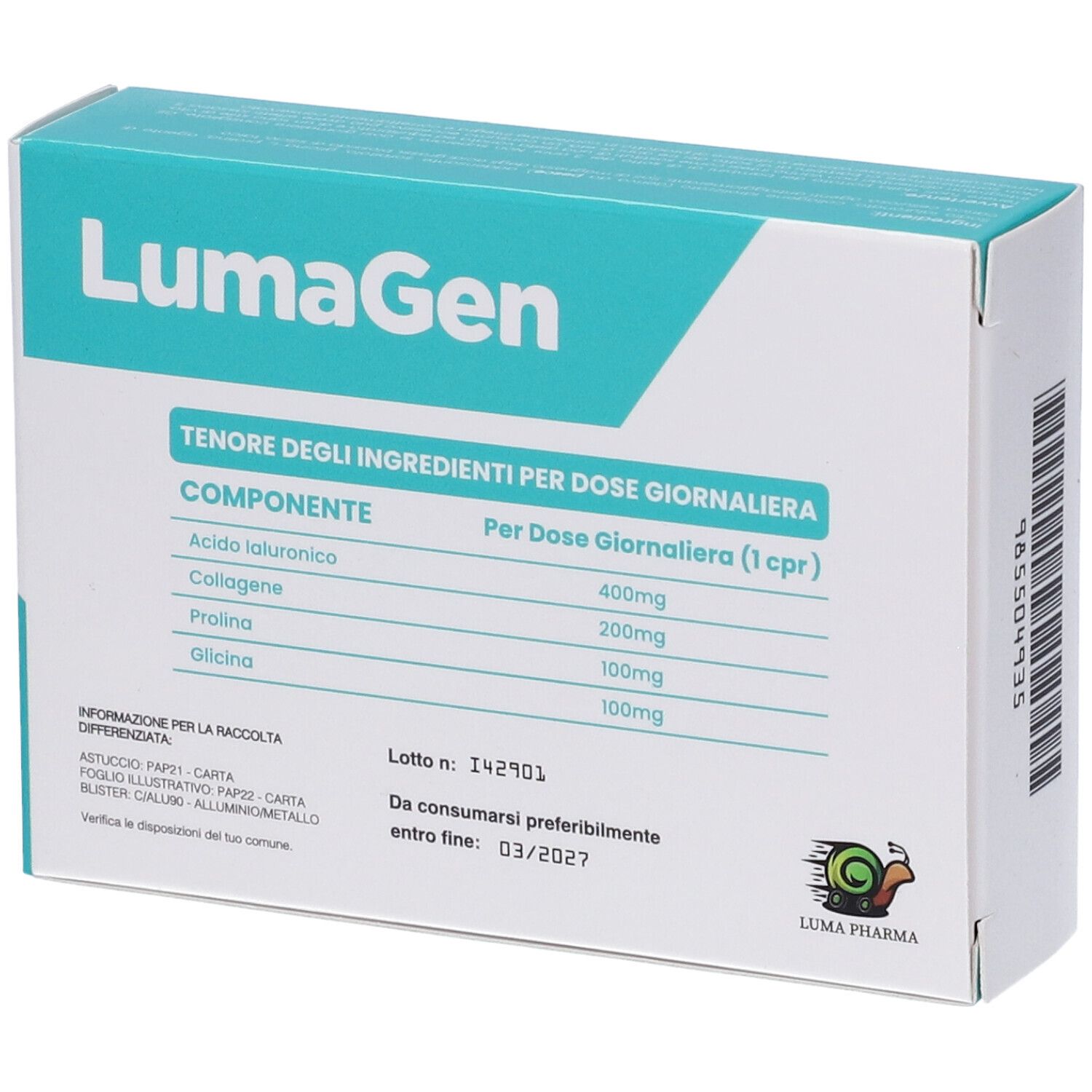 Lumagen 30 Compresse