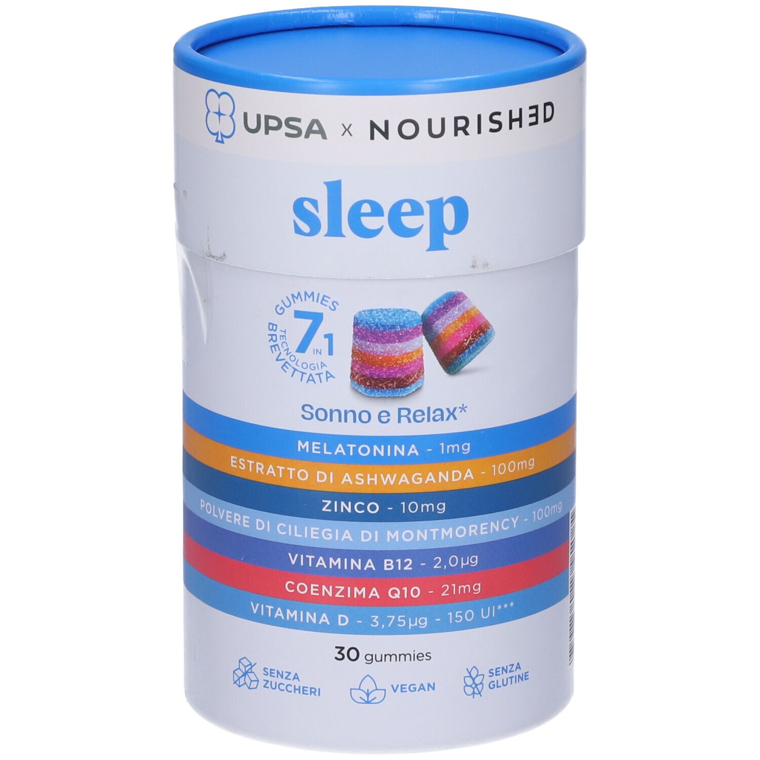 Upsa X Nourished Sleep 30 Gummies
