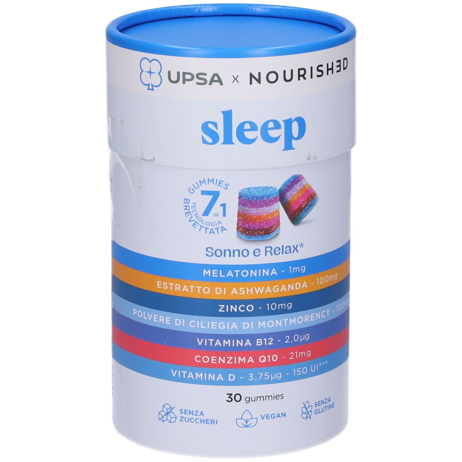 Upsa X Nourished Sleep 30 Gummies