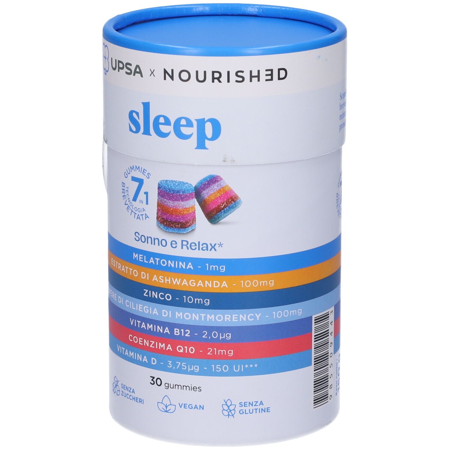 Upsa X Nourished Sleep 30 Gummies