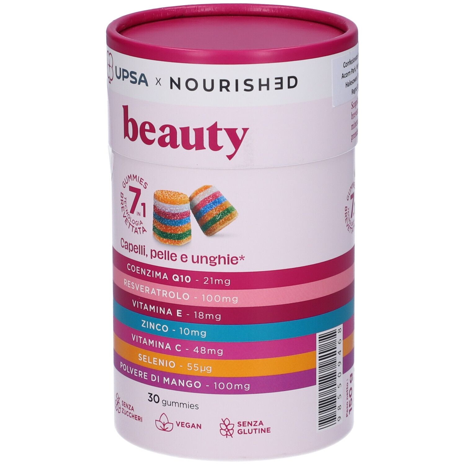 Upsa X Nourished Beauty 30 Gummies
