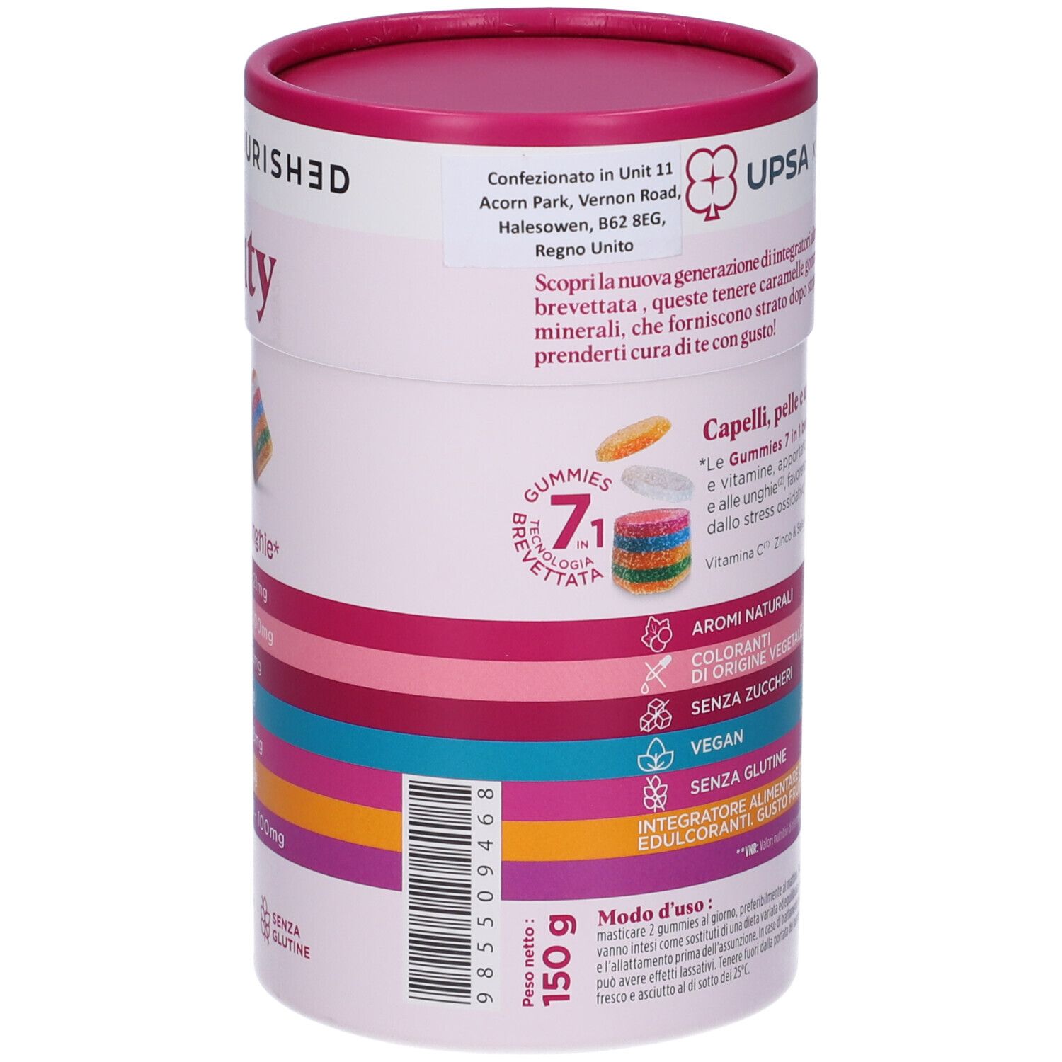 Upsa X Nourished Beauty 30 Gummies