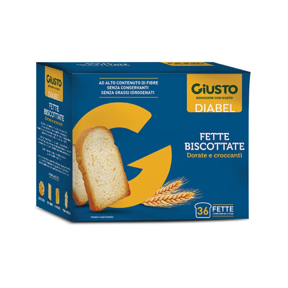 Giusto Diabel Fette Biscottate 300 G