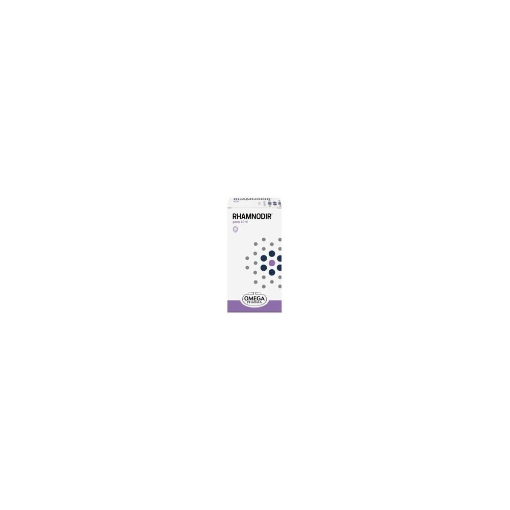 Scatola con nome del prodotto e logo. Accento viola. Nome del prodotto in alto a sinistra, logo in basso.