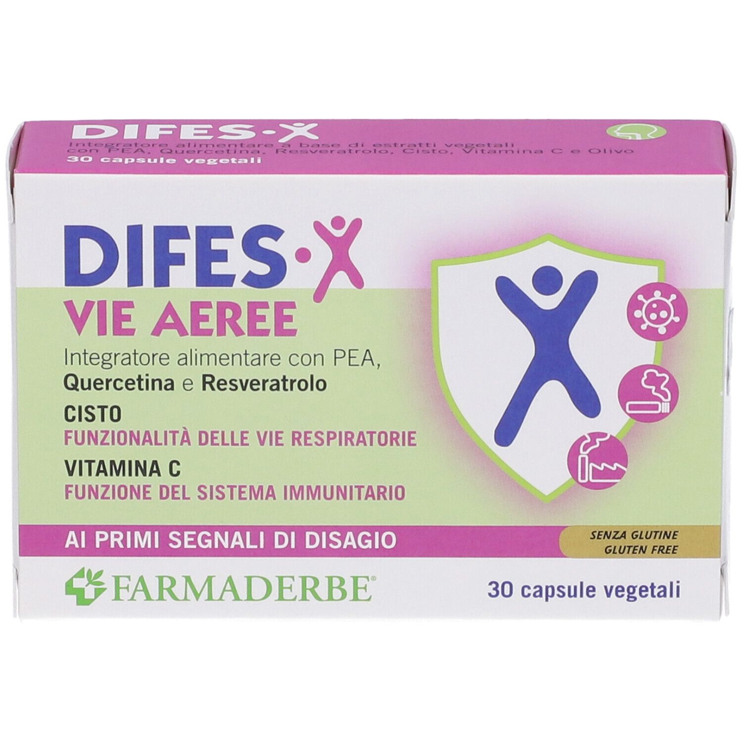 Difes X Vie Aeree 30 Capsule