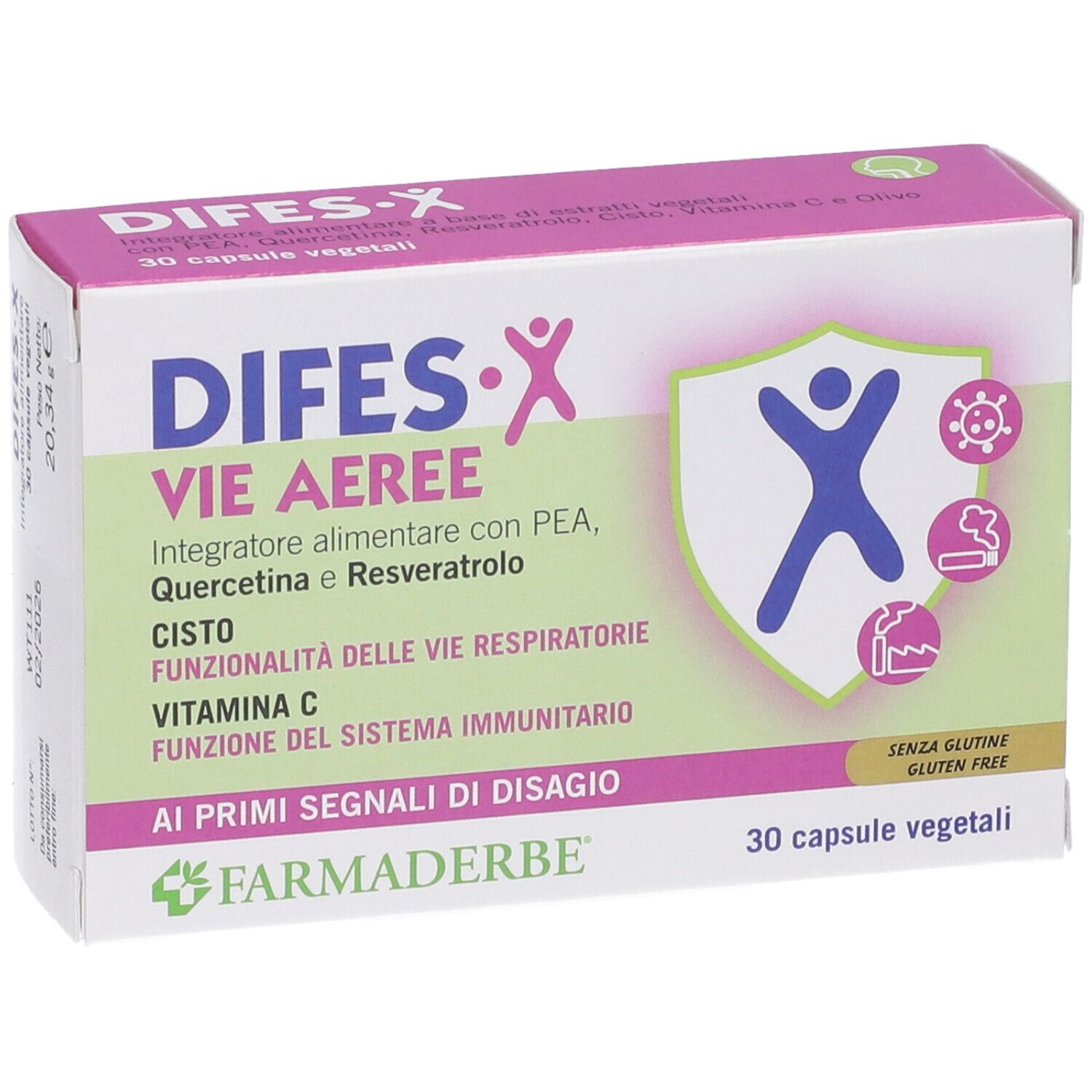 Difes X Vie Aeree 30 Capsule