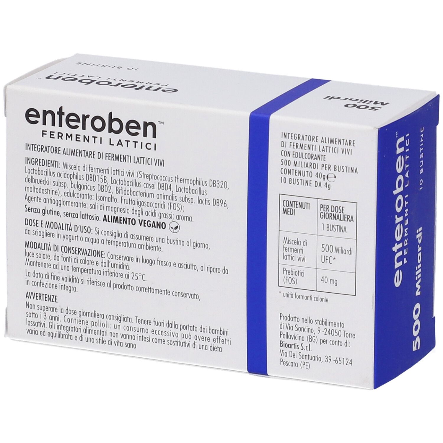 Enteroben 500Mld 10 Stick Pack