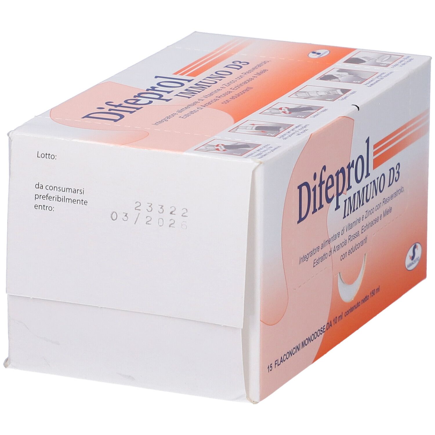 Difeprol Immuno D3 15 Flaconcini
