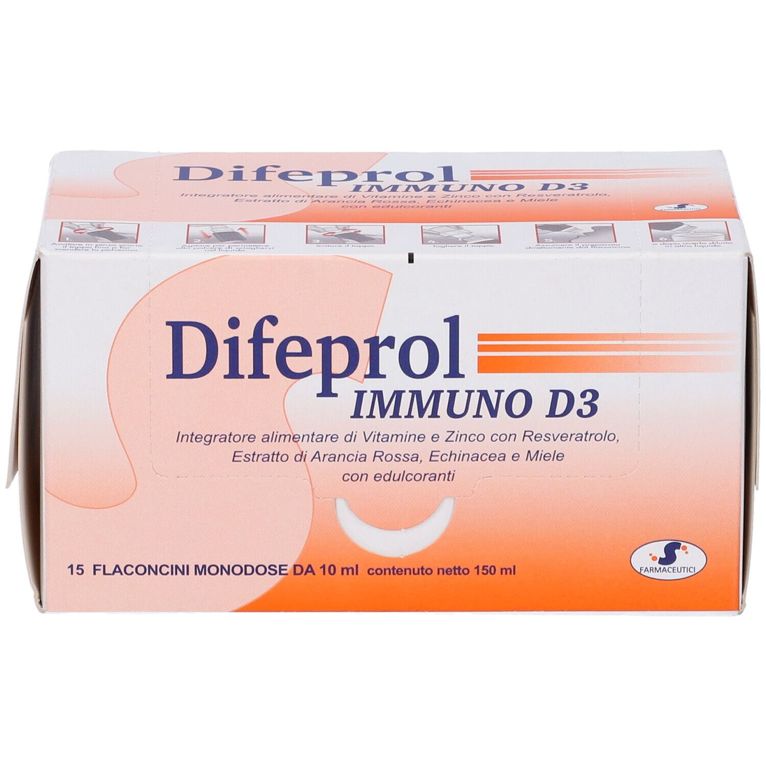 Difeprol Immuno D3 15 Flaconcini