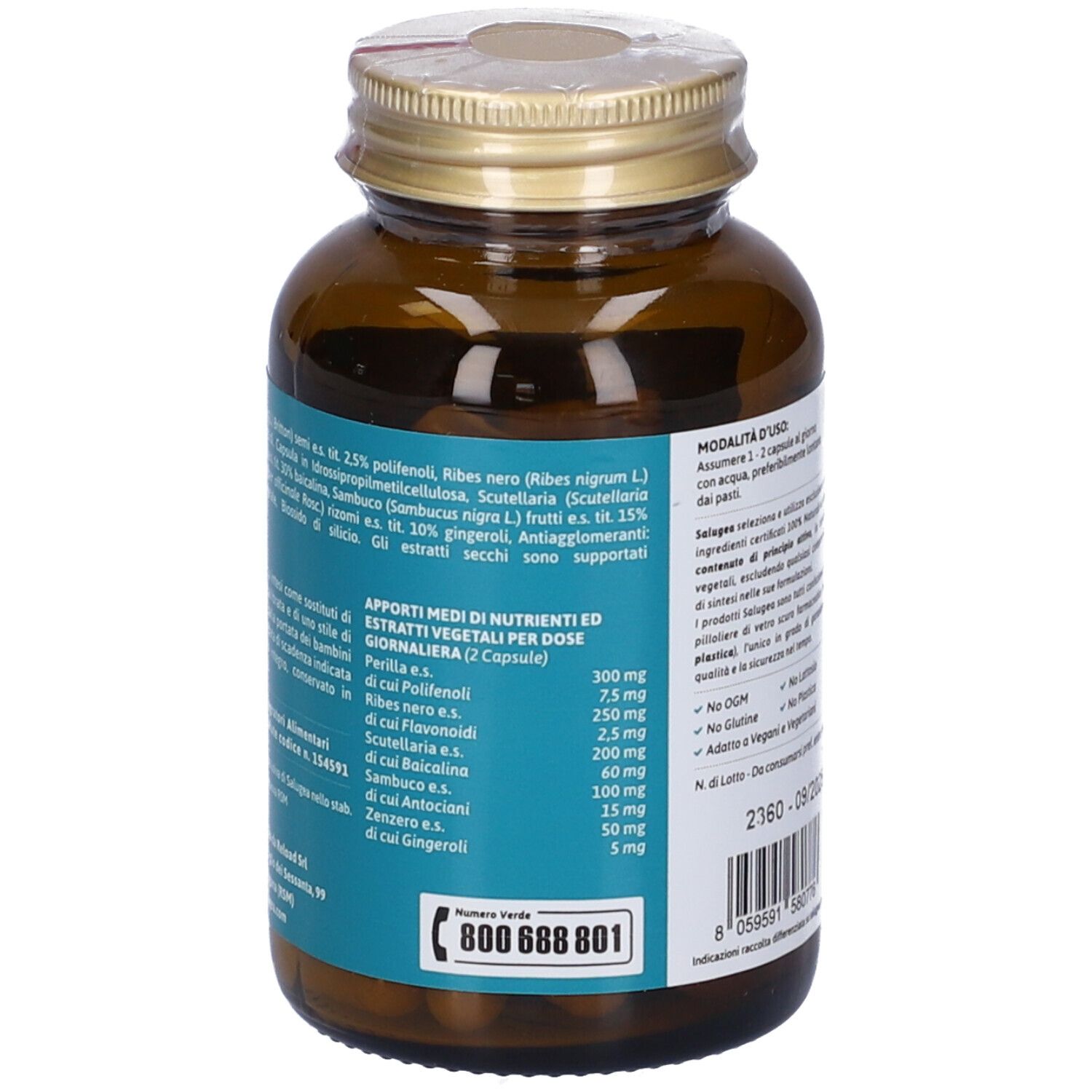 Allergisan Salugea - Sensibilità agli Allergeni - capsule