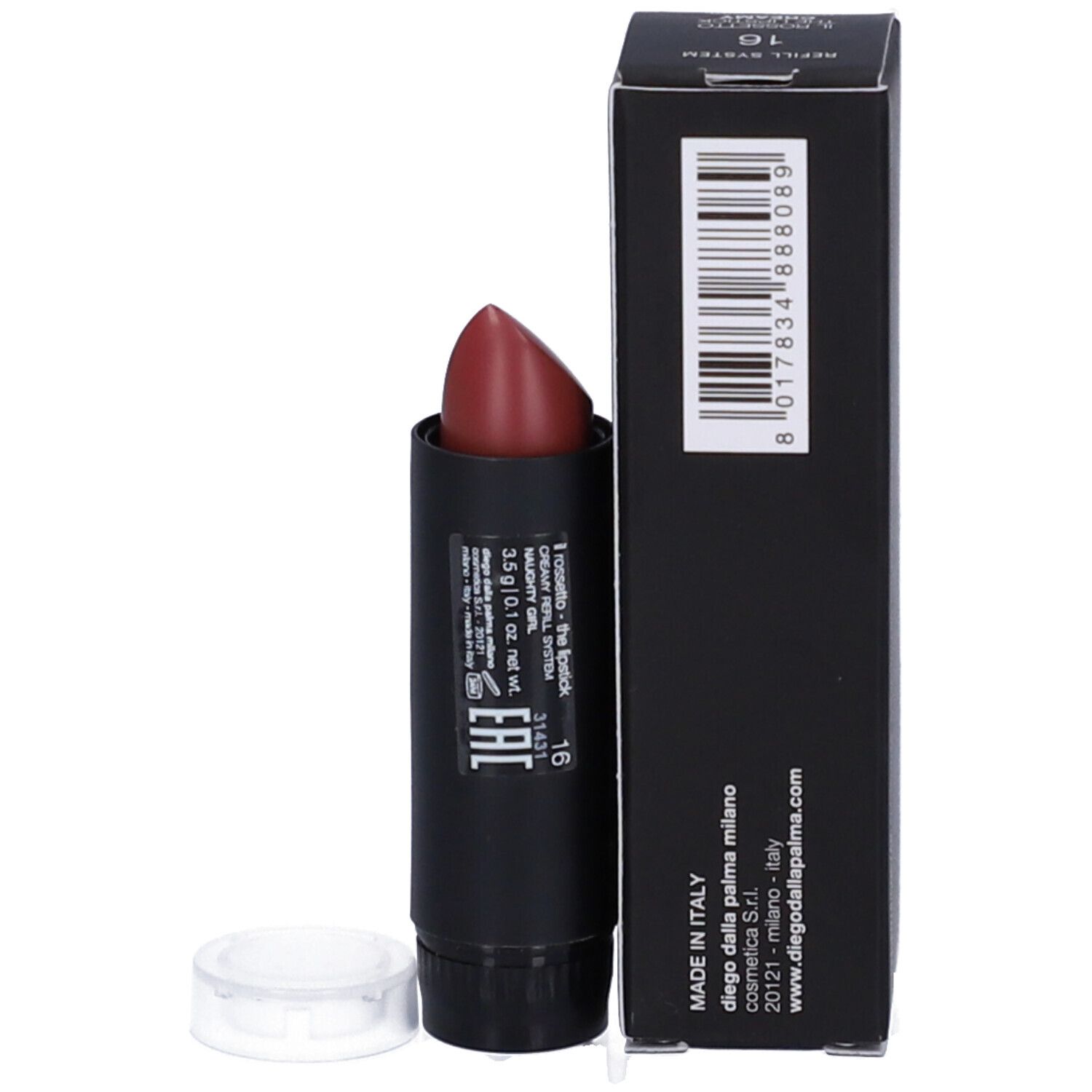 Diego dalla Palma Il Rossetto Creamy Ricarica Tonalità 16 Naughty Girl