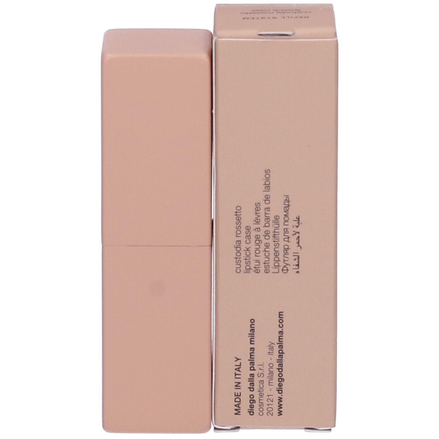 Diego Dalla Palma Custodia Refill Rossetto Colore Nude/Beige