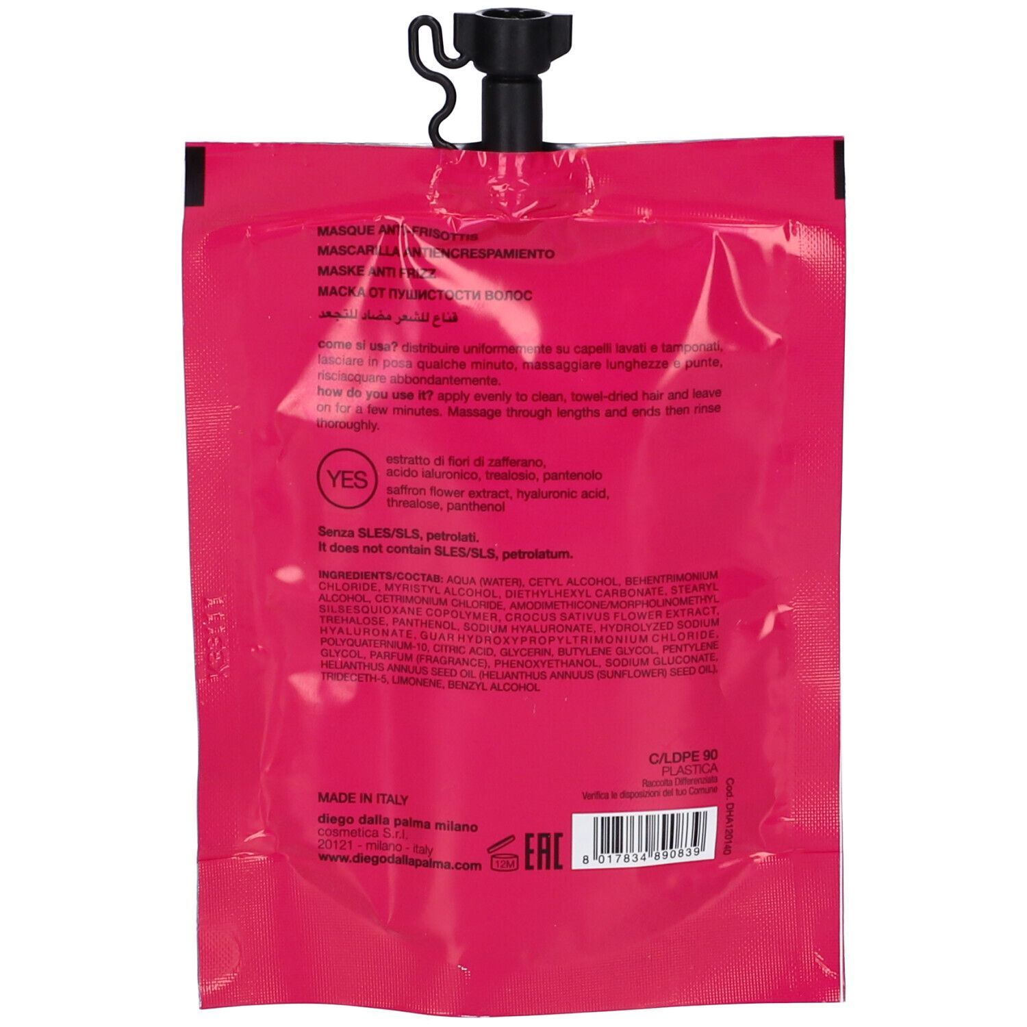Diego dalla Palma Amico Frizz - Maschera Anti Crespo 30ml