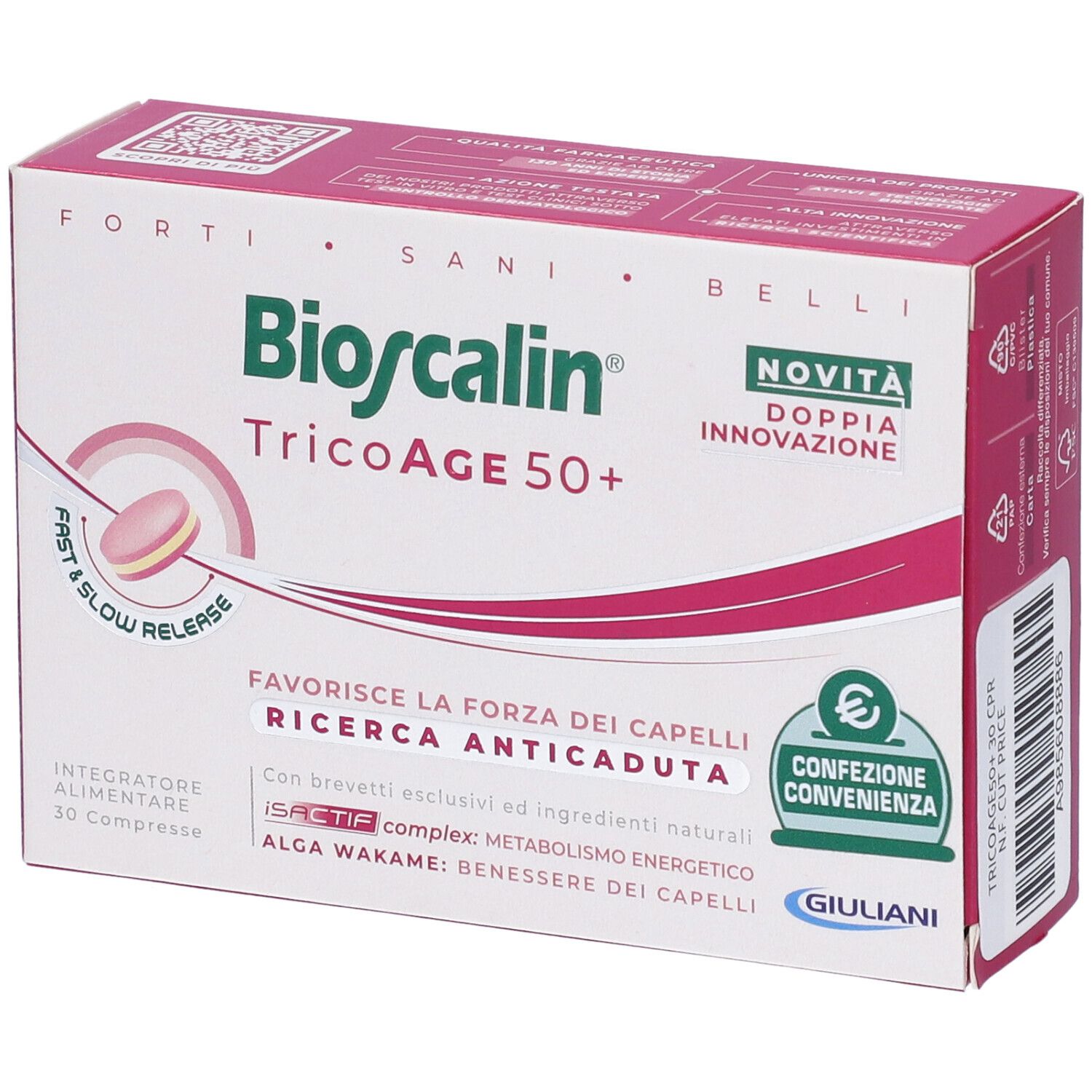 Bioscalin TricoAge 50+ Compresse