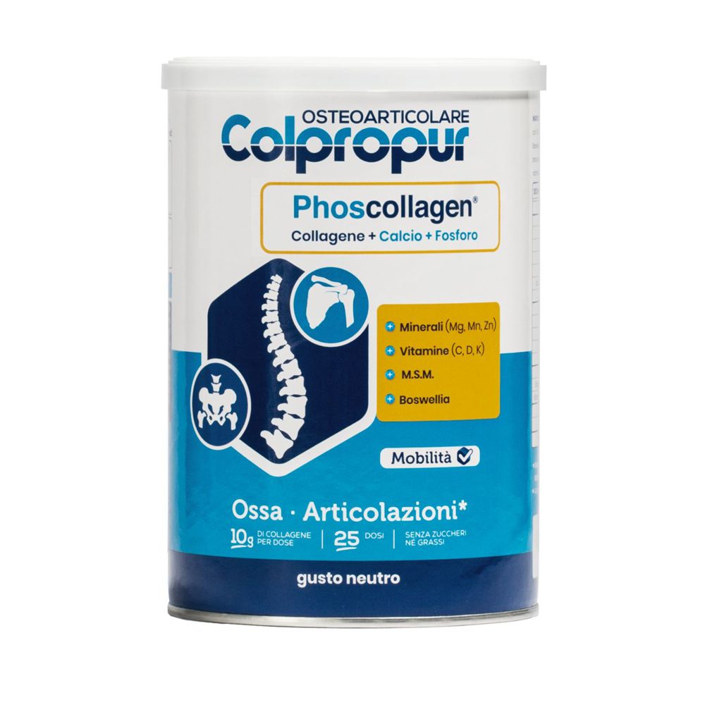 Colpropur OSTEOARTICOLARE neutro, Integratore di collagene in polvere