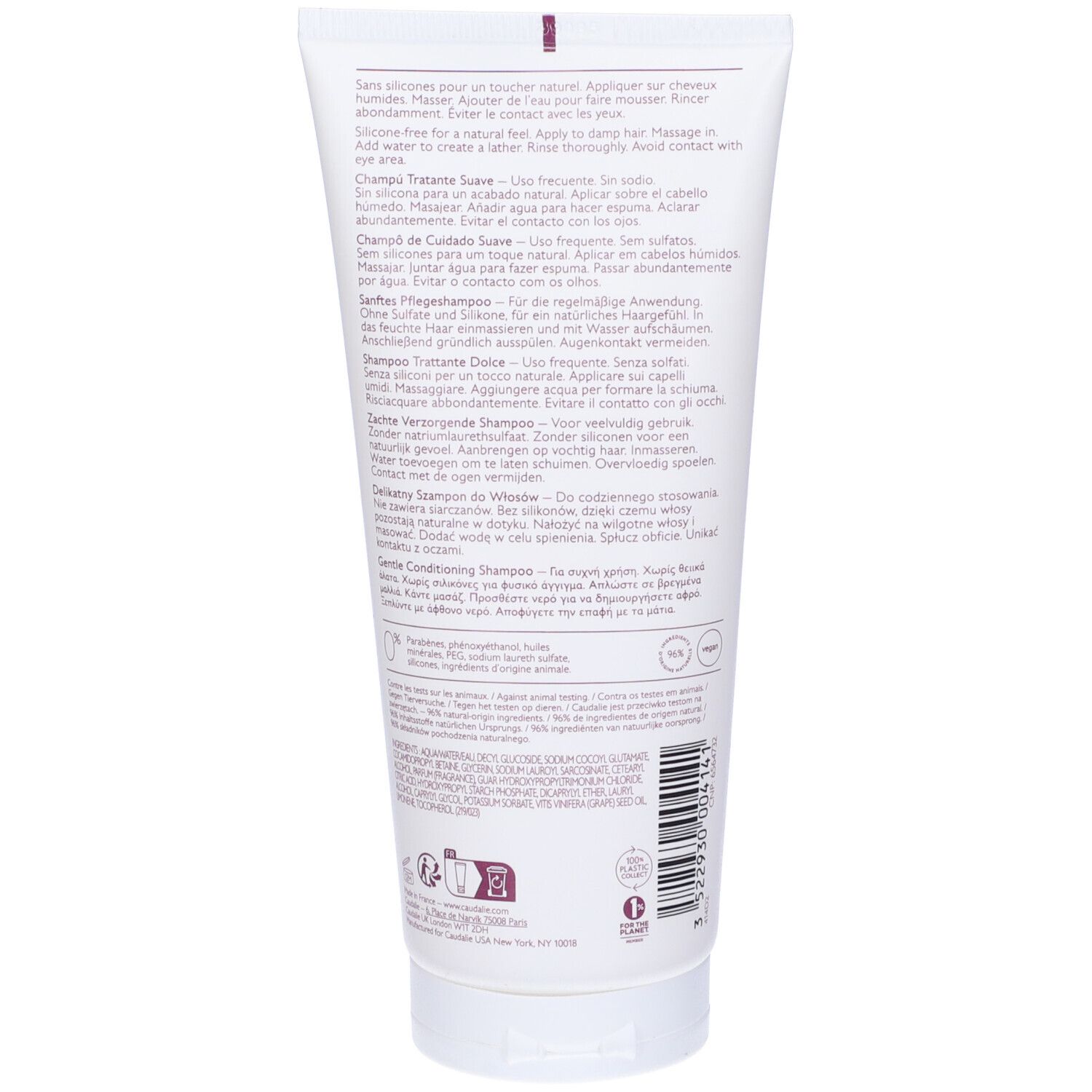 Caudalie Shampoo Trattante Dolce