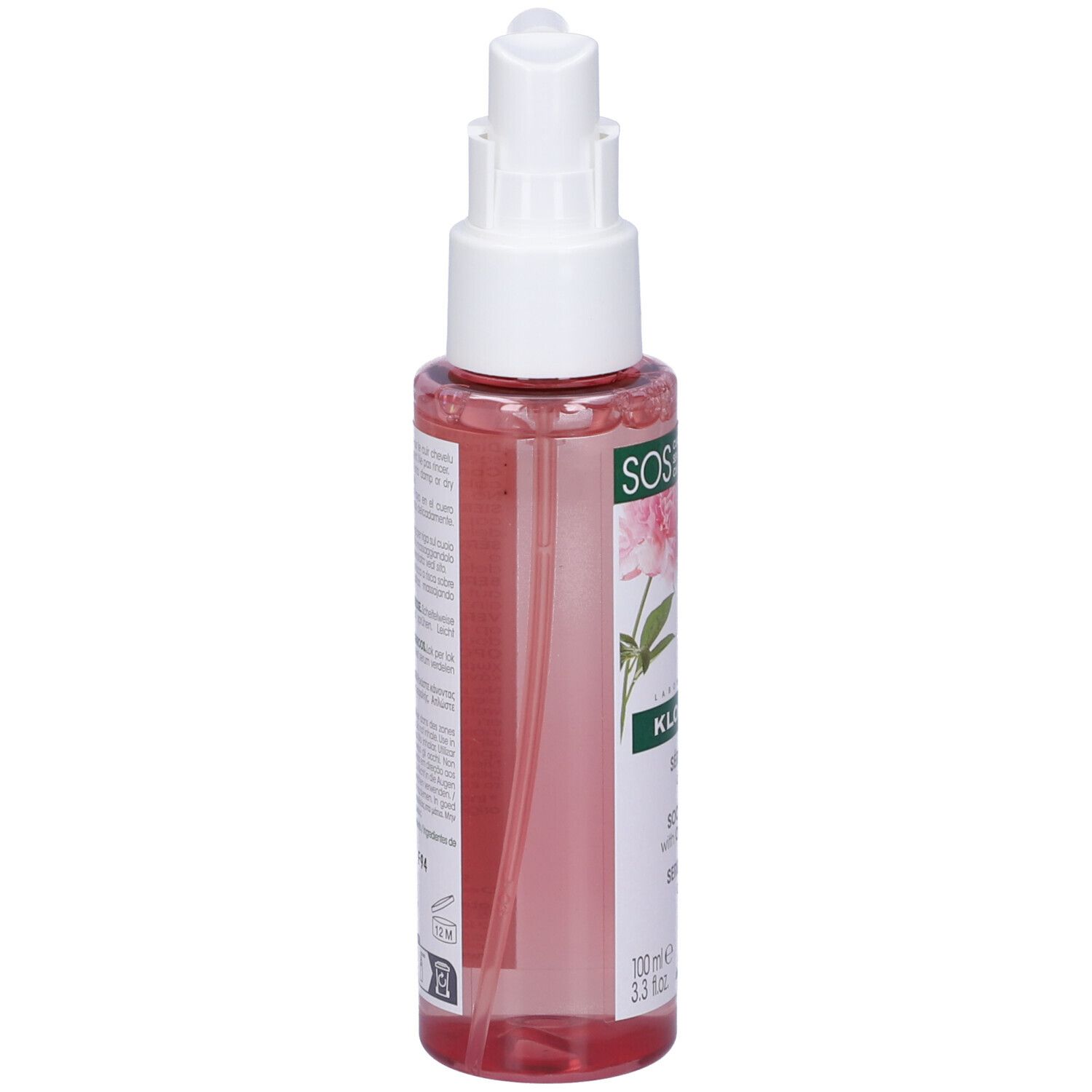 Klorane Siero Sos lenitivo alla Peonia BIO 100ml - Cuoio capelluto sensibile