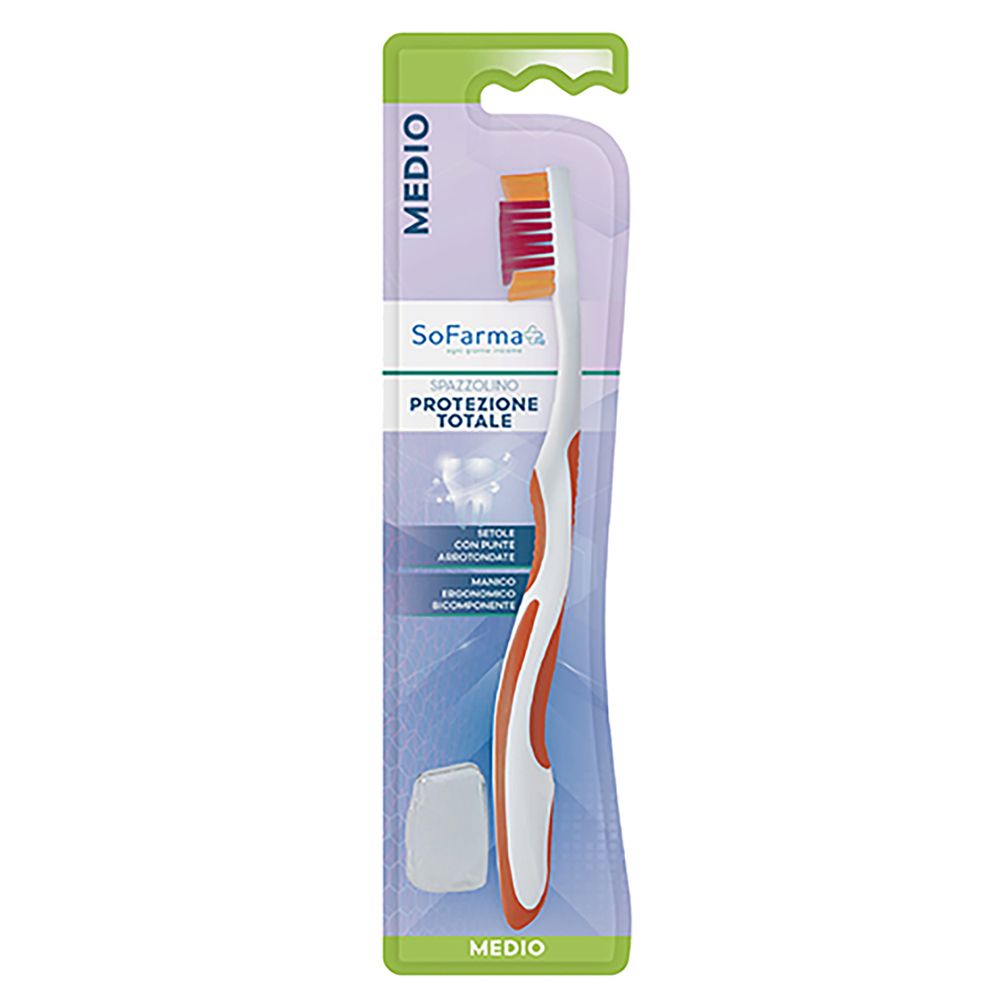 Sofarmapiu' Spazzolino Total Protection Setole Medie