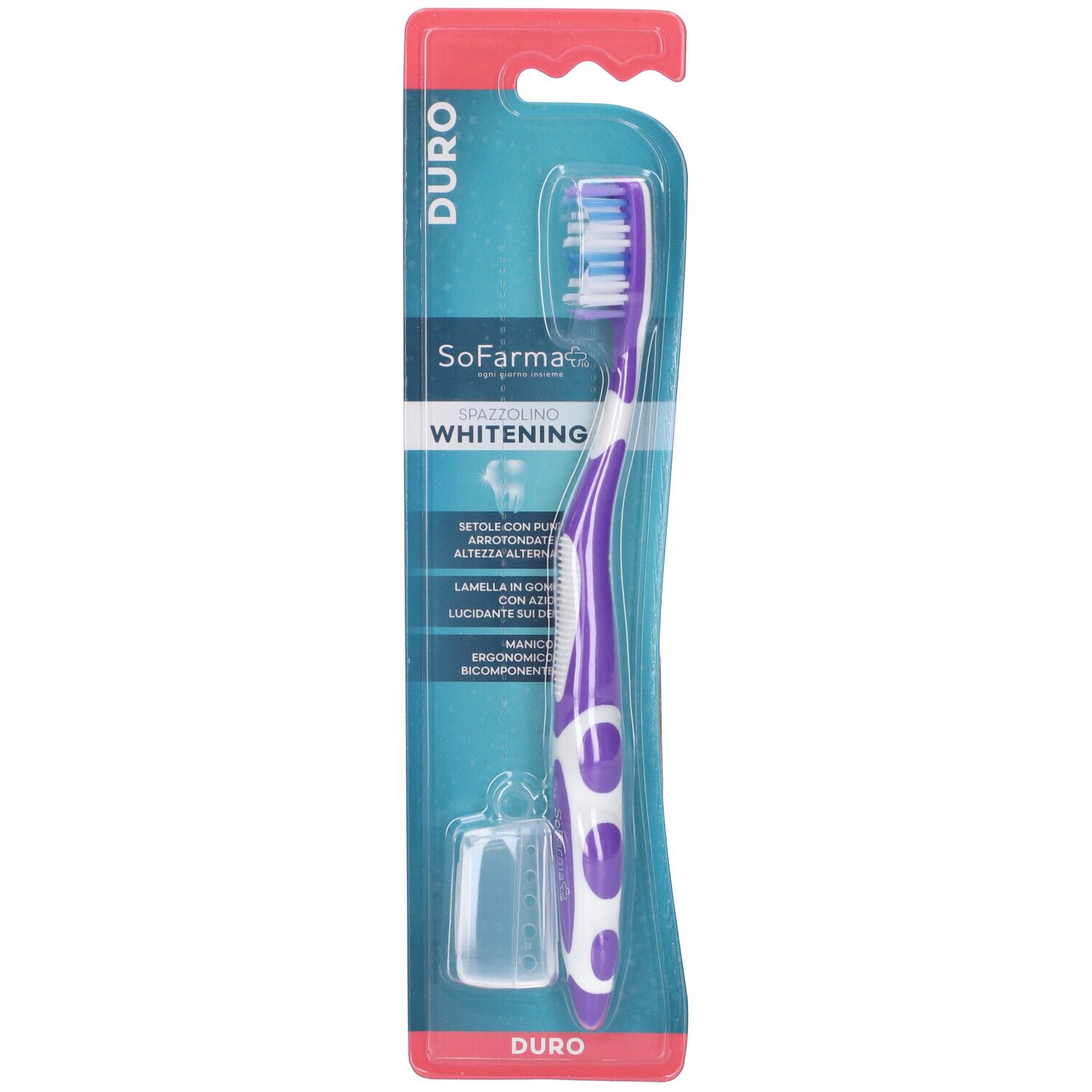 Sofarmapiu' Spazzolino White Setole Dure
