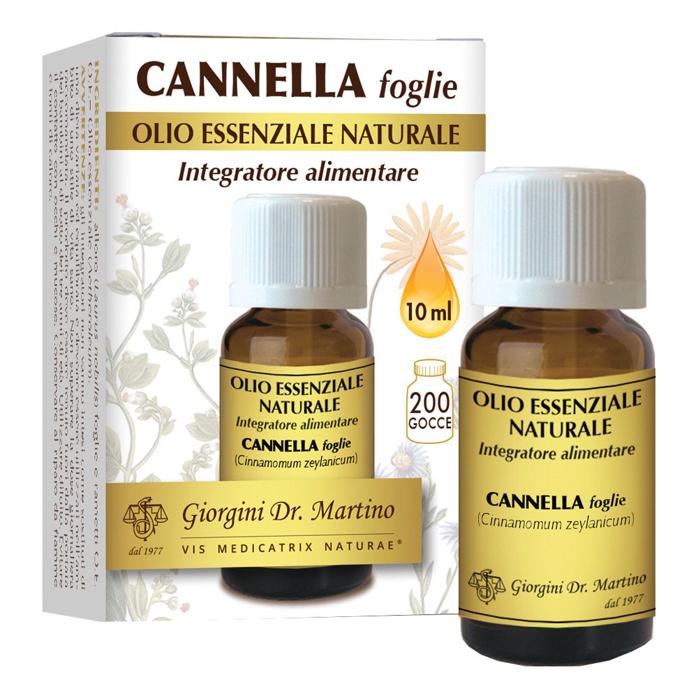Cannella Foglie Olio Essenziale 10 Ml
