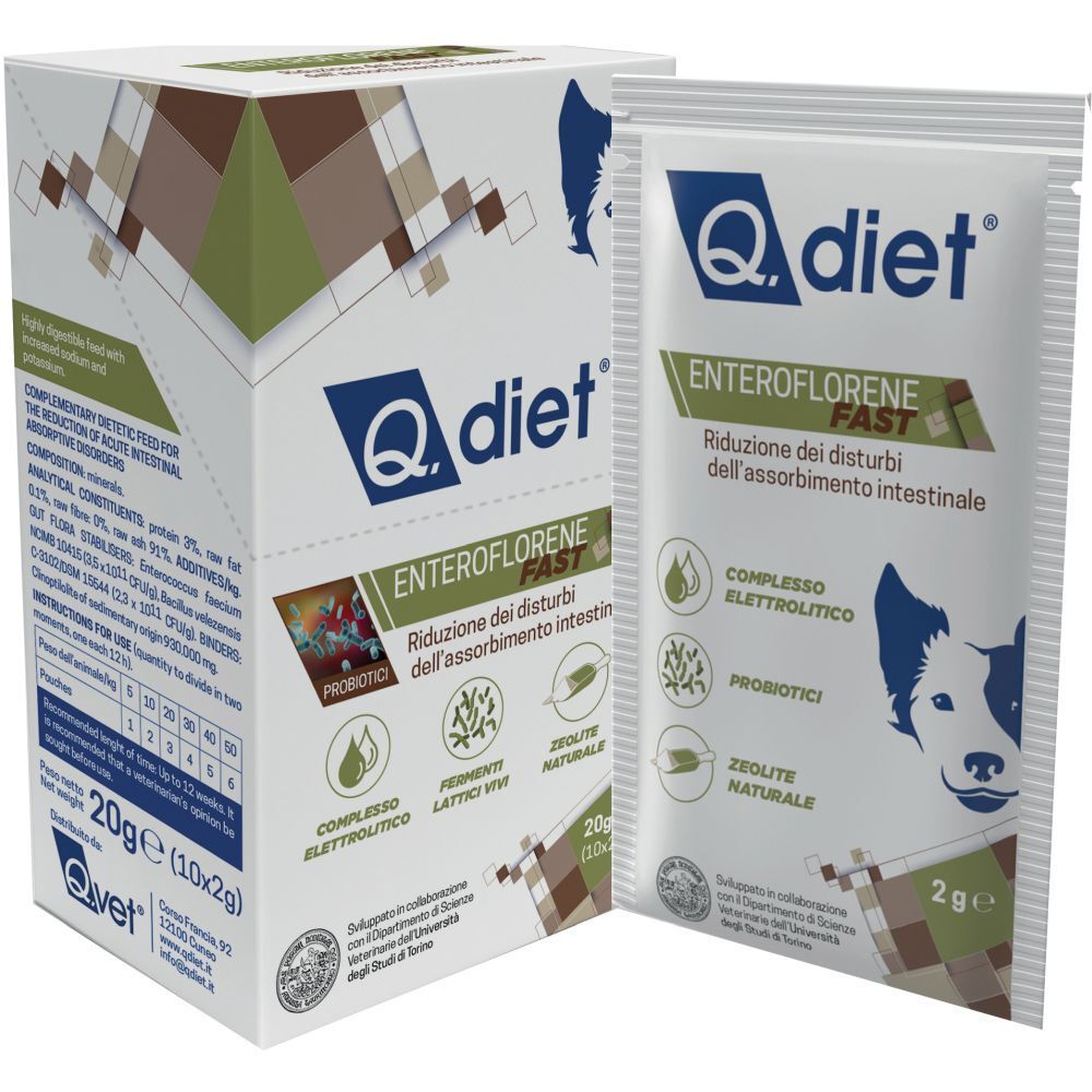Q Diet Enteroflorene Fast 10 Bustine
