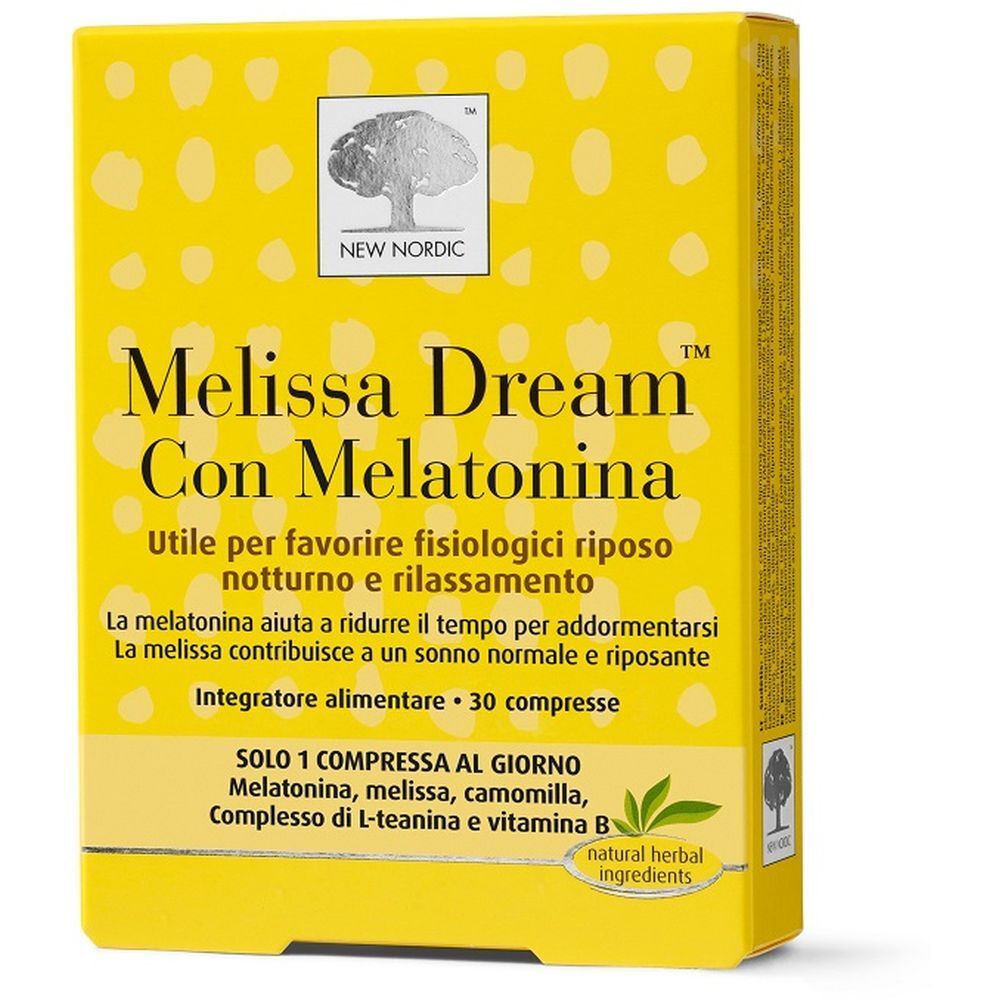 Melissa Dream Con Melatonina 30 Compresse