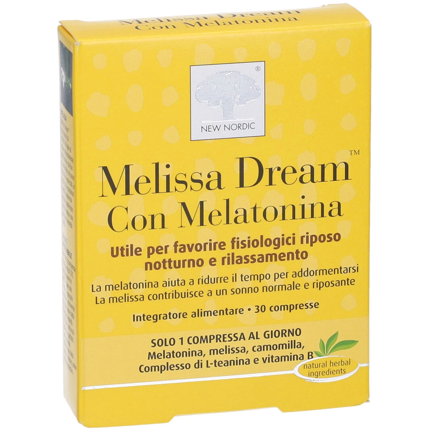 Melissa Dream Con Melatonina 30 Compresse